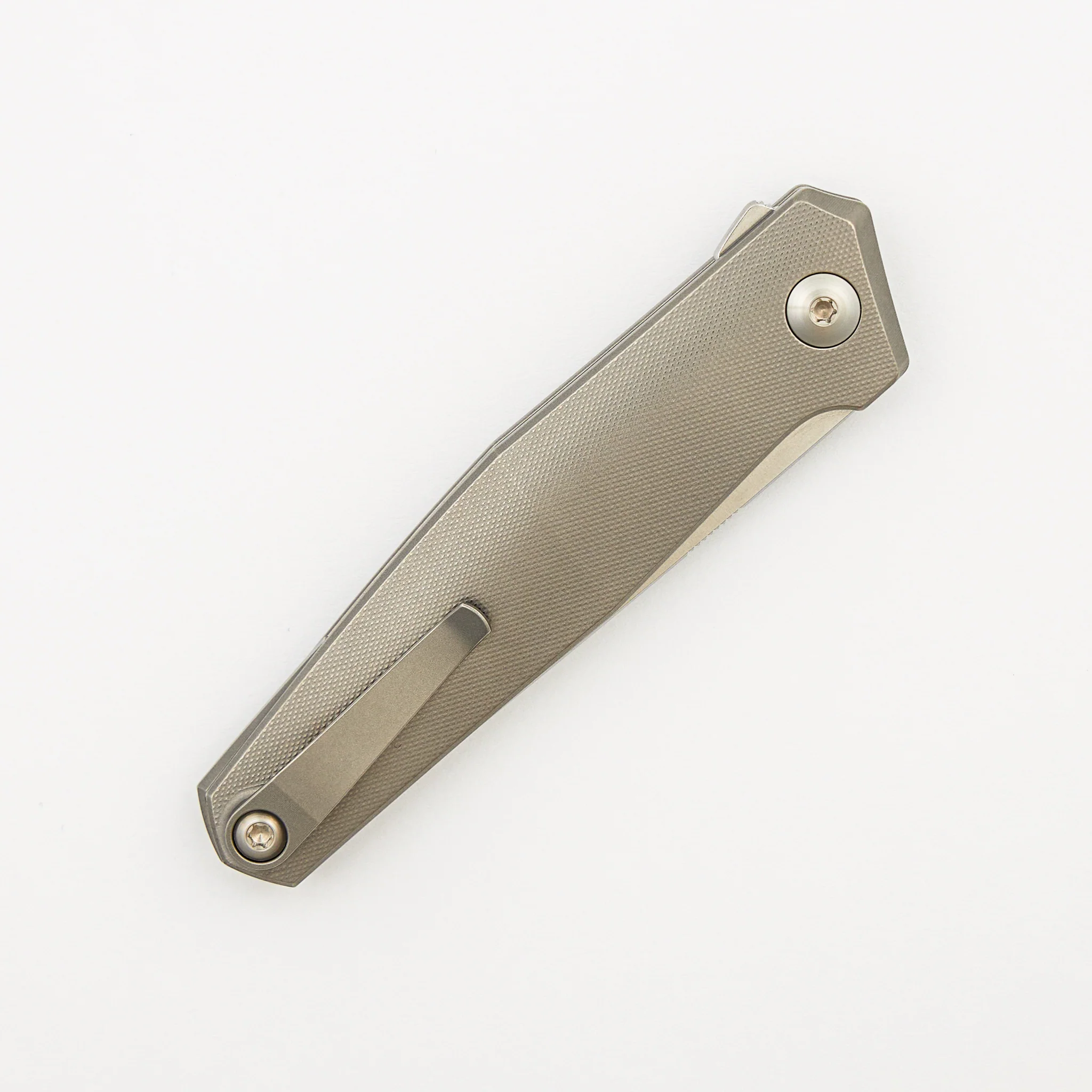 Toko - Grey/Satin Titanium Handle - RWL34 Blade - Image 4