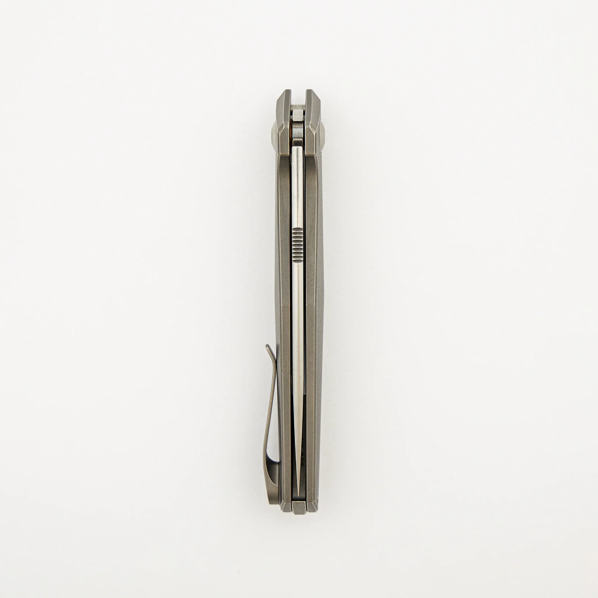 Toko - Grey/Satin Titanium Handle - RWL34 Blade - Image 5