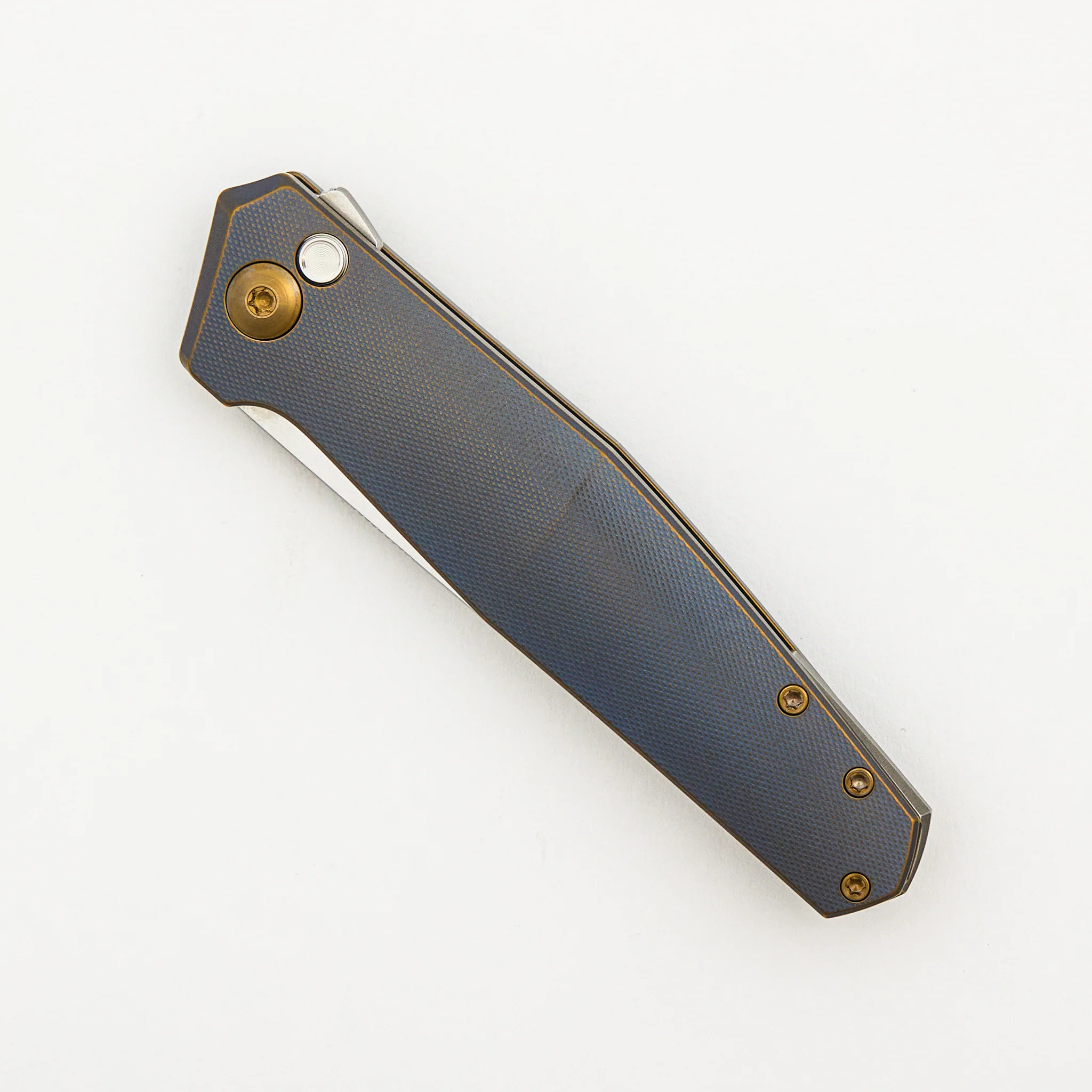 Toko - Kobalt/Amber Titanium Handle - RWL34 Blade - Image 3