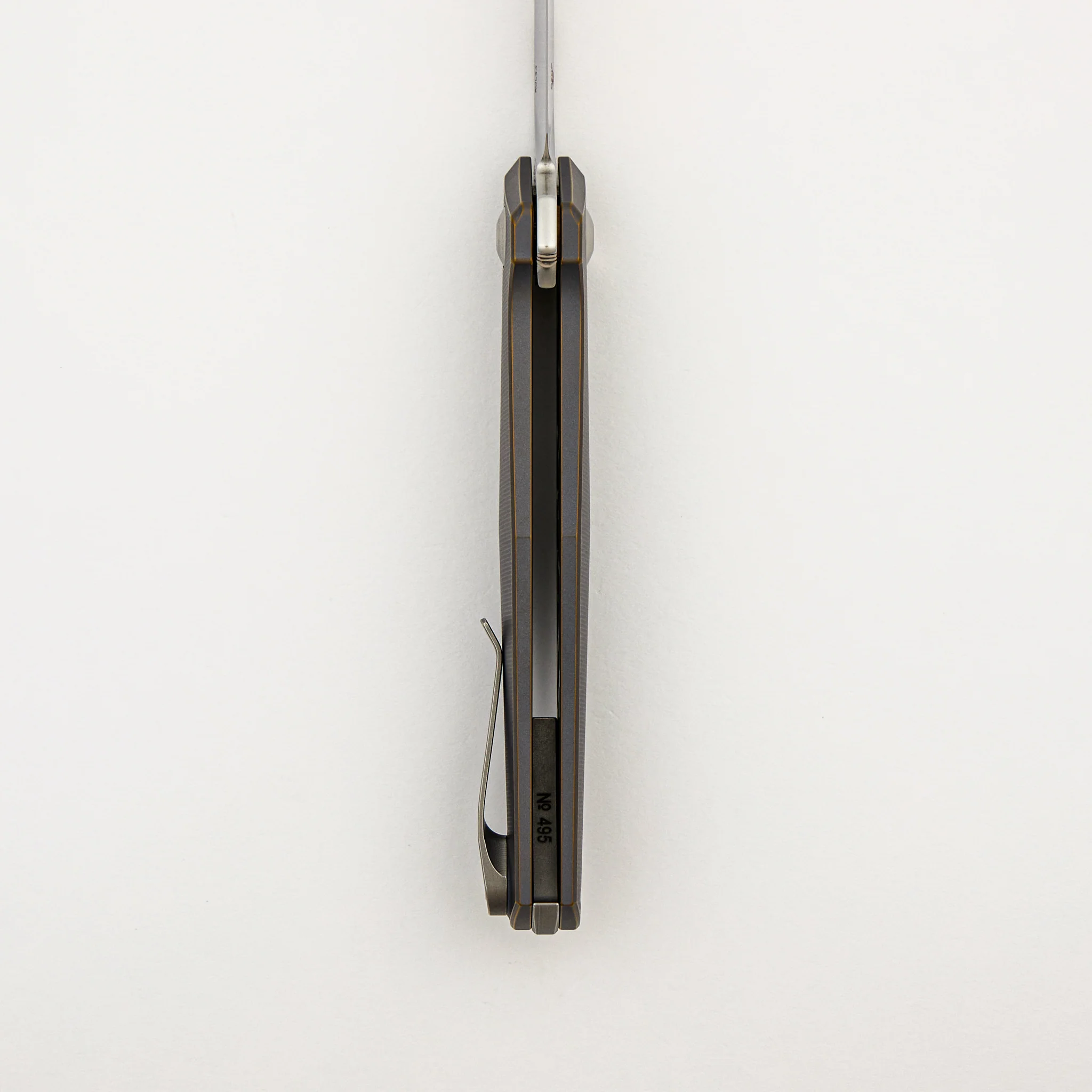Toko - Kobolt/Satin Titanium Handle - RWL34 Blade #495 - Image 6
