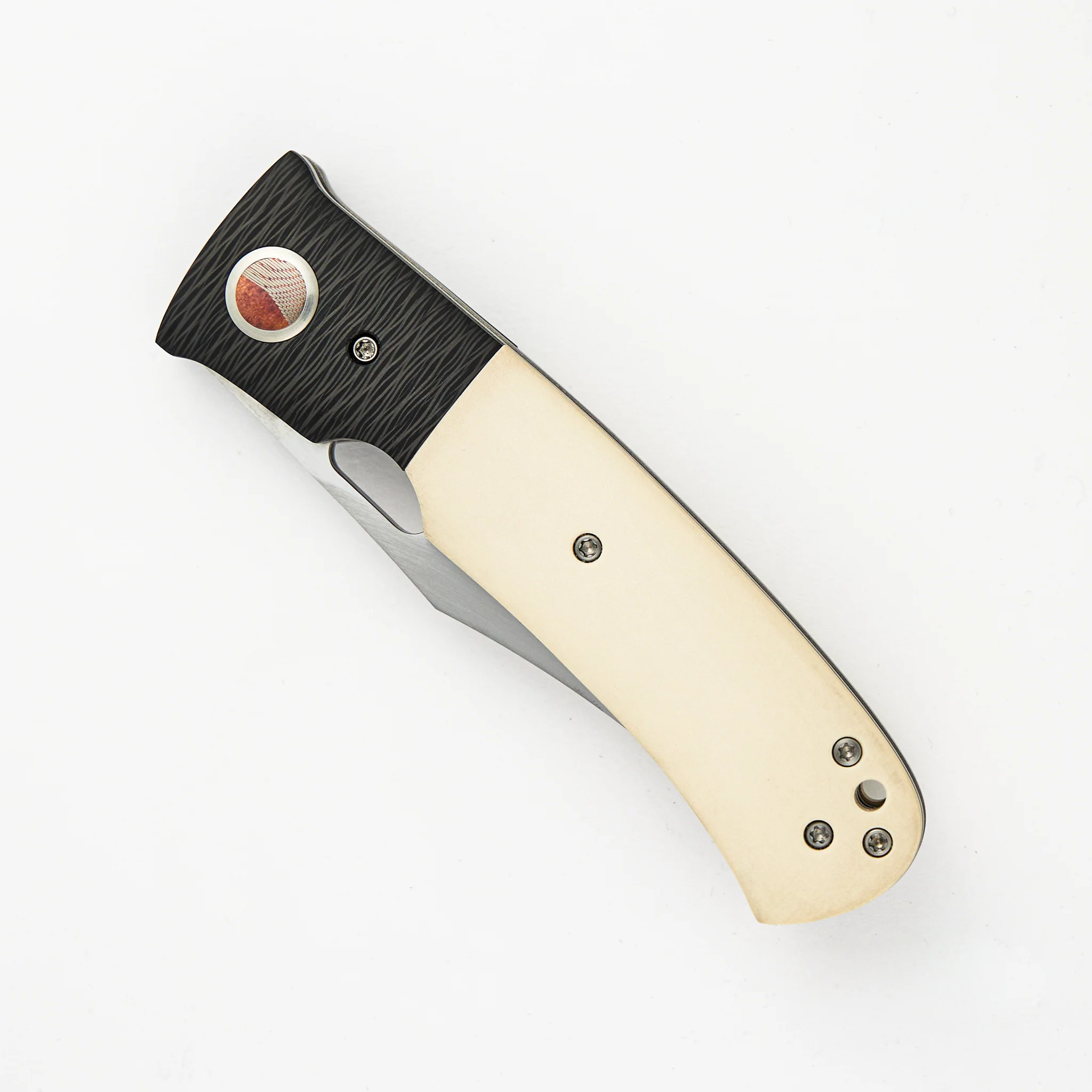 Kevin Foster Collaboration Bolstered TNT Large Linerlock Bowie - Image 3