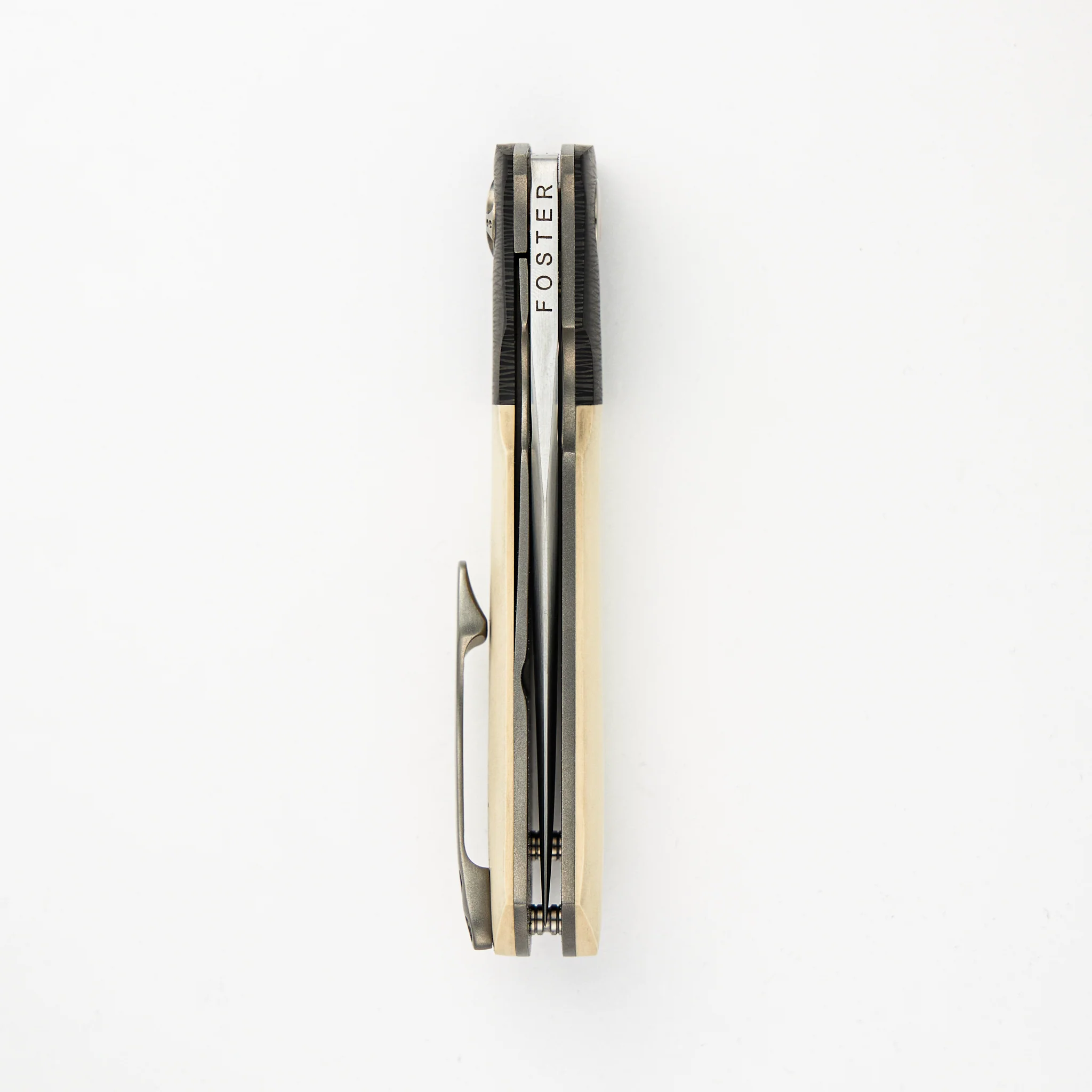 Kevin Foster Collaboration Bolstered TNT Large Linerlock Bowie - Image 5