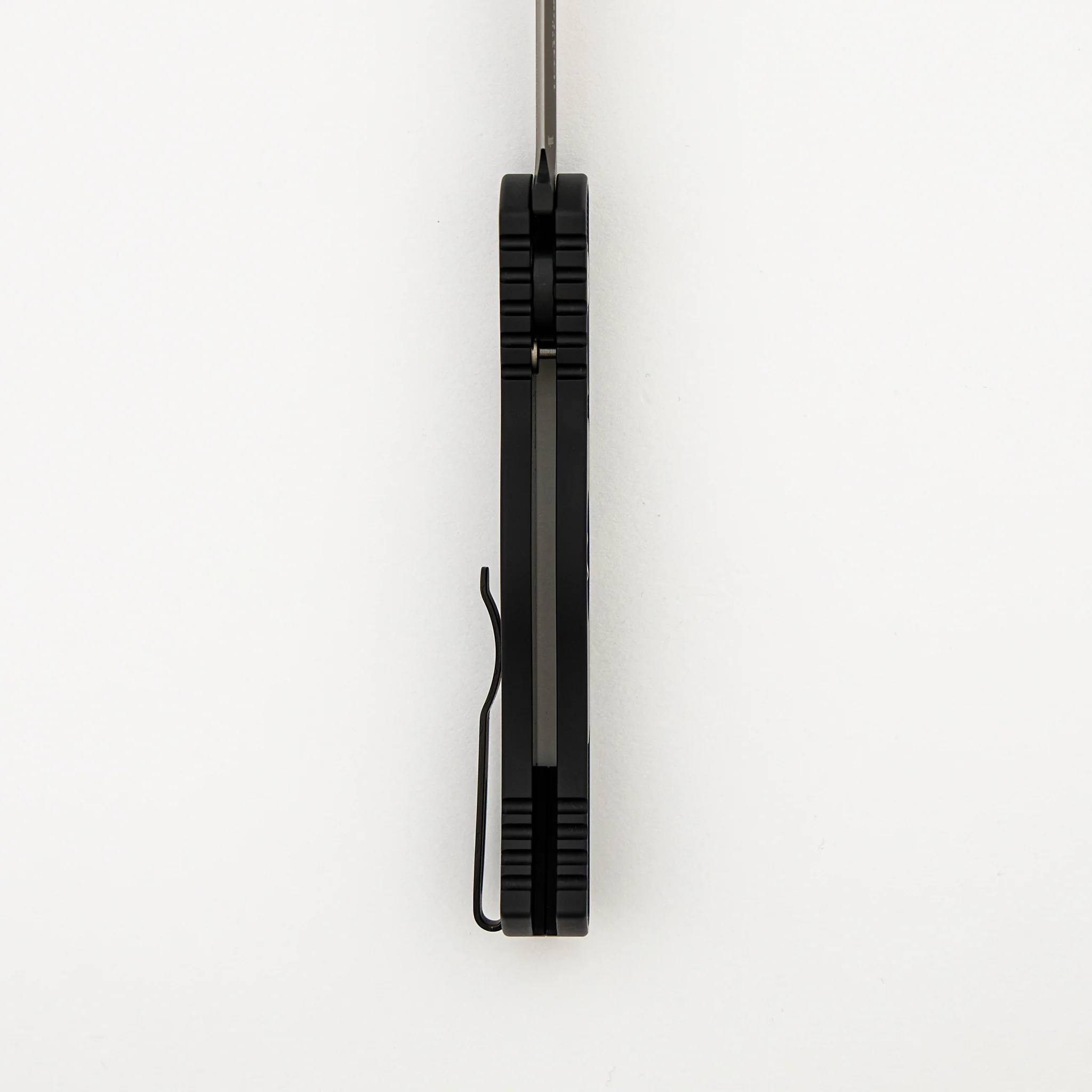 TR-2 Skull Blade Show 2024 - Black Aluminum Handle - Shaw Sterling Silver Skull - Black MagnaCut Blade #15 of 150 - Image 6