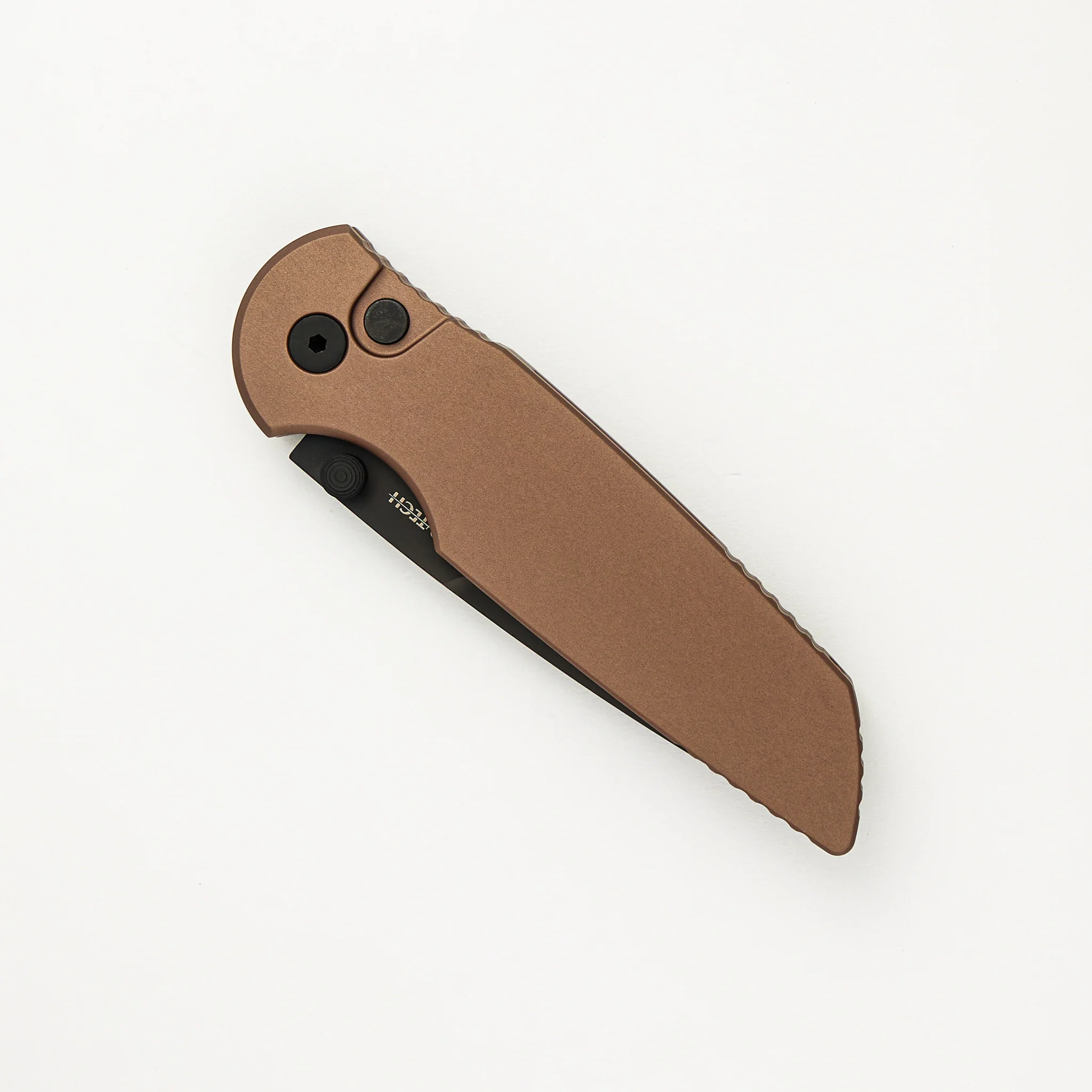 TR-3 Integrity - INT103-FDE - Smooth Flat Dark Earth Aluminum Handle - DLC Black S35VN Blade - Image 3
