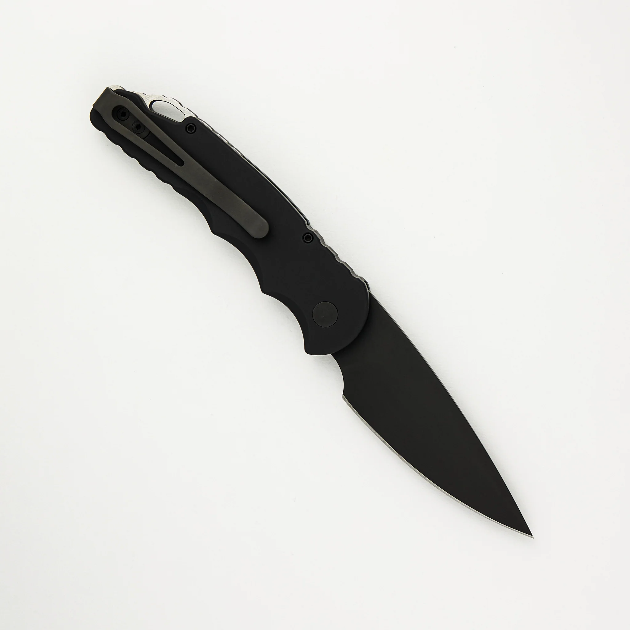 TR-5 Auto - Black Handle - Black DLC S35VN Blade - T503 - Image 2
