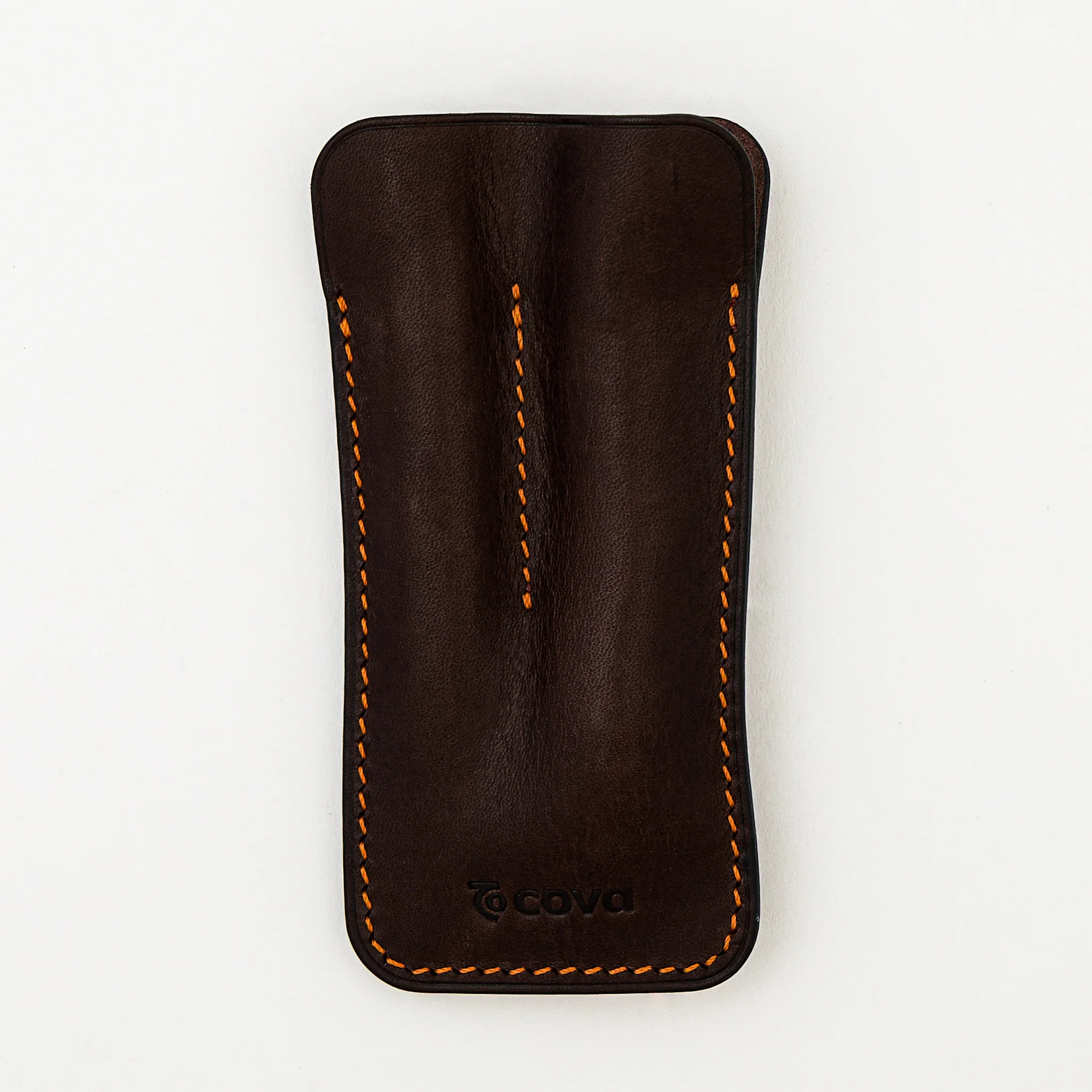 Tweezer and Bit Driver Set - Titanium/Brass - Cova Leather Pouch - Image 9