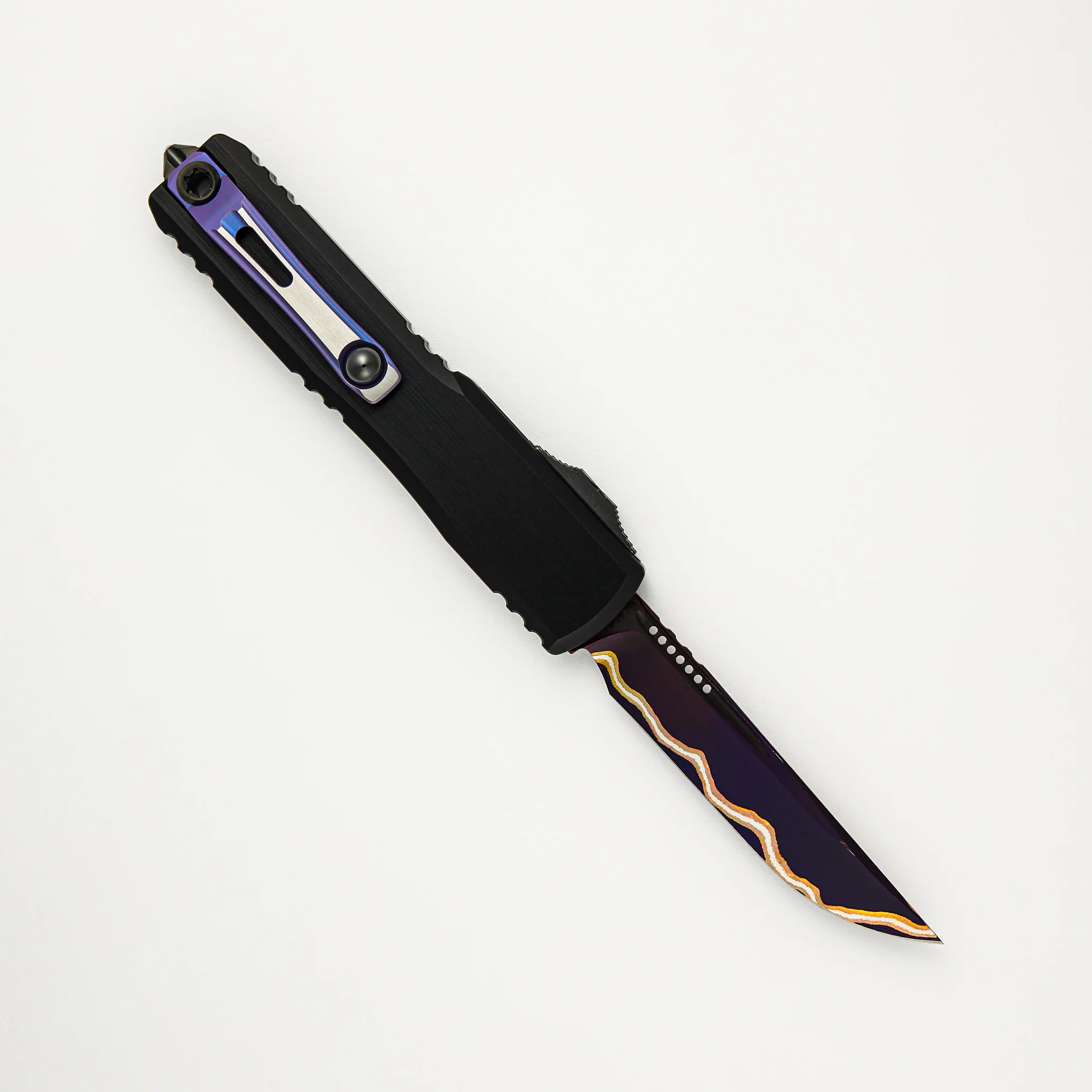 Ultratech Gen III Clip Point Marfione Select Blued Baker Forge CopperMai Hefted Alloy 1121-16MS3 - Image 2