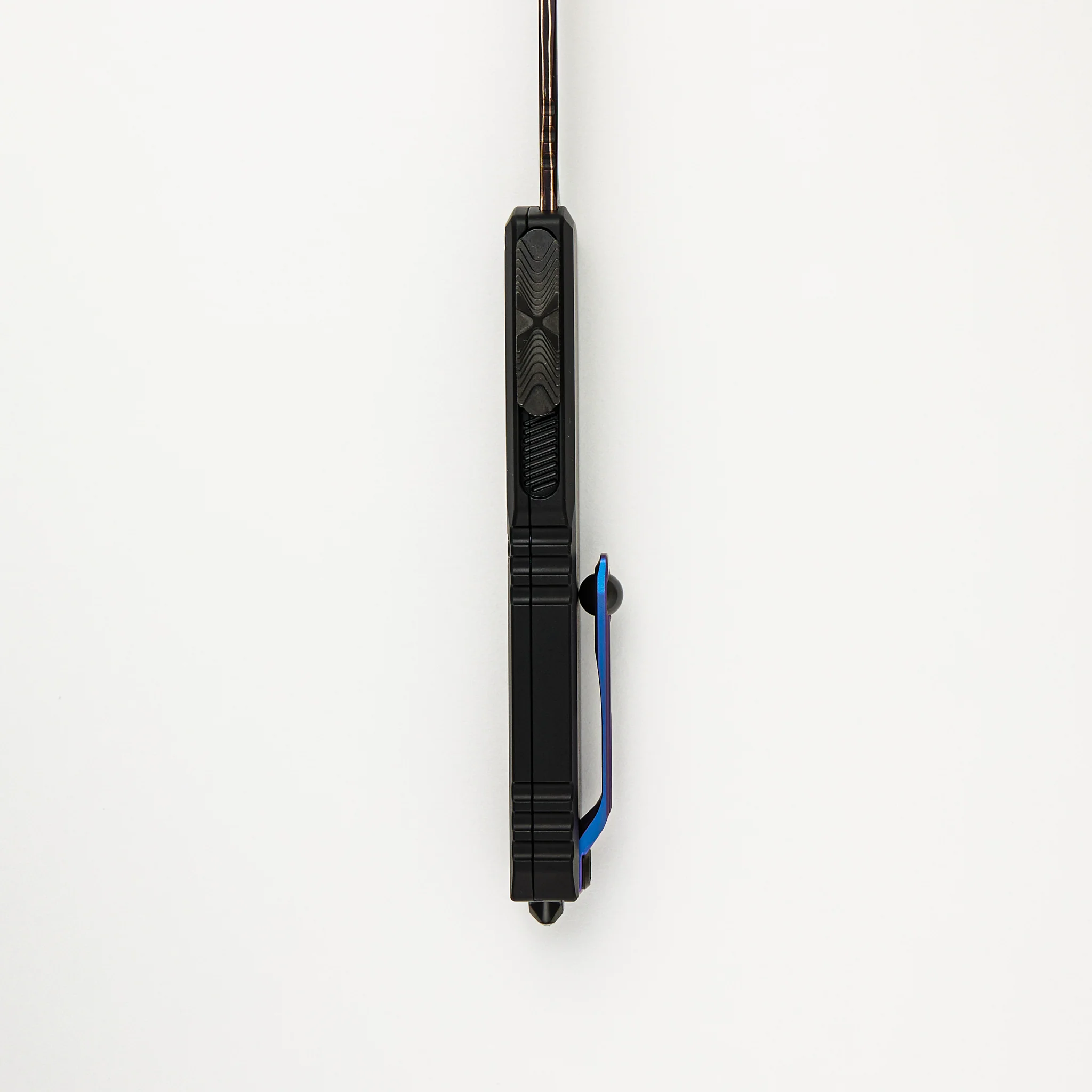 Ultratech Gen III Clip Point Marfione Select Blued Baker Forge CopperMai Hefted Alloy 1121-16MS3 - Image 6