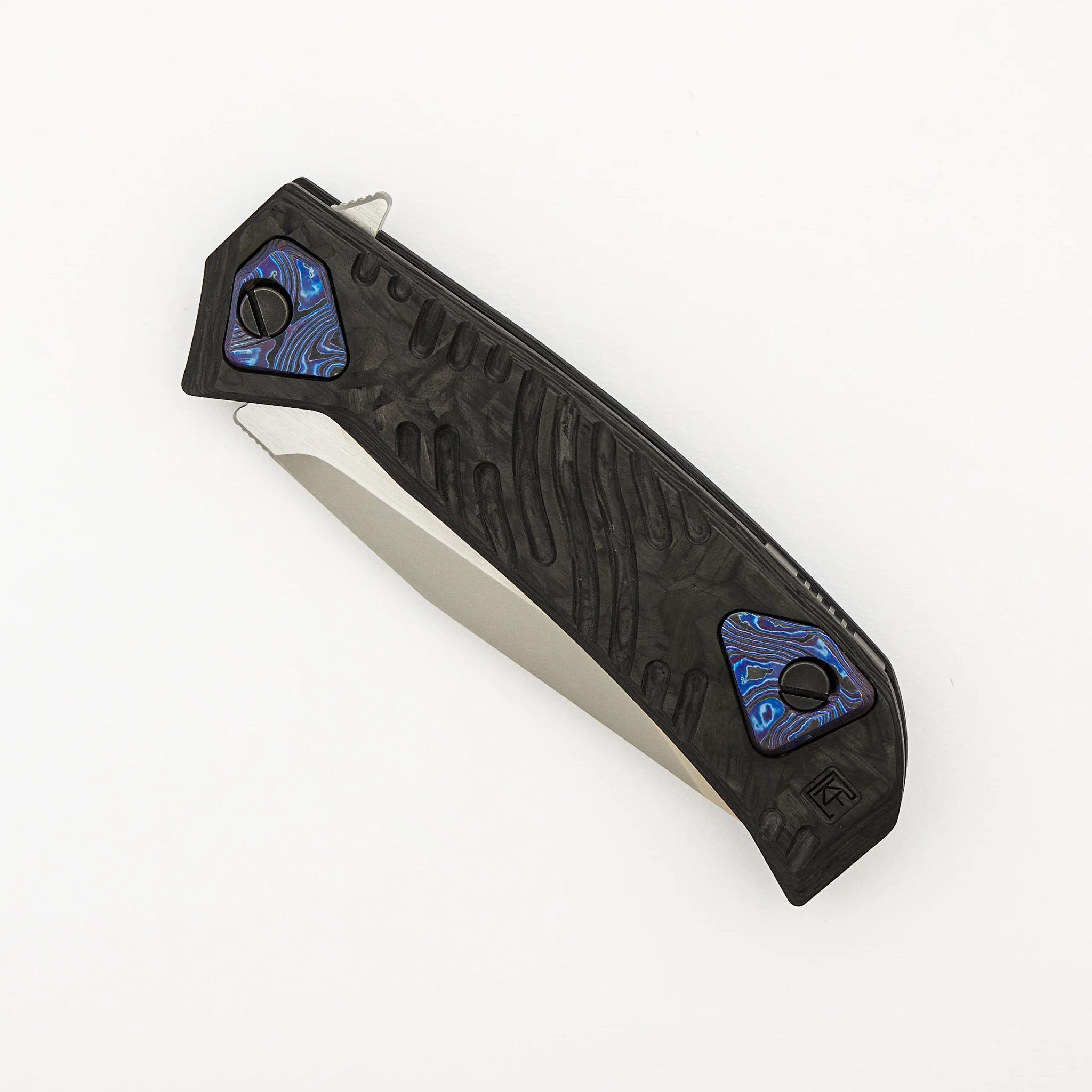 Ummu Dalawa - Carbon Fiber/ZircuTi Handle - M398 Blade - (Aleksey Konygin Design) - Image 3