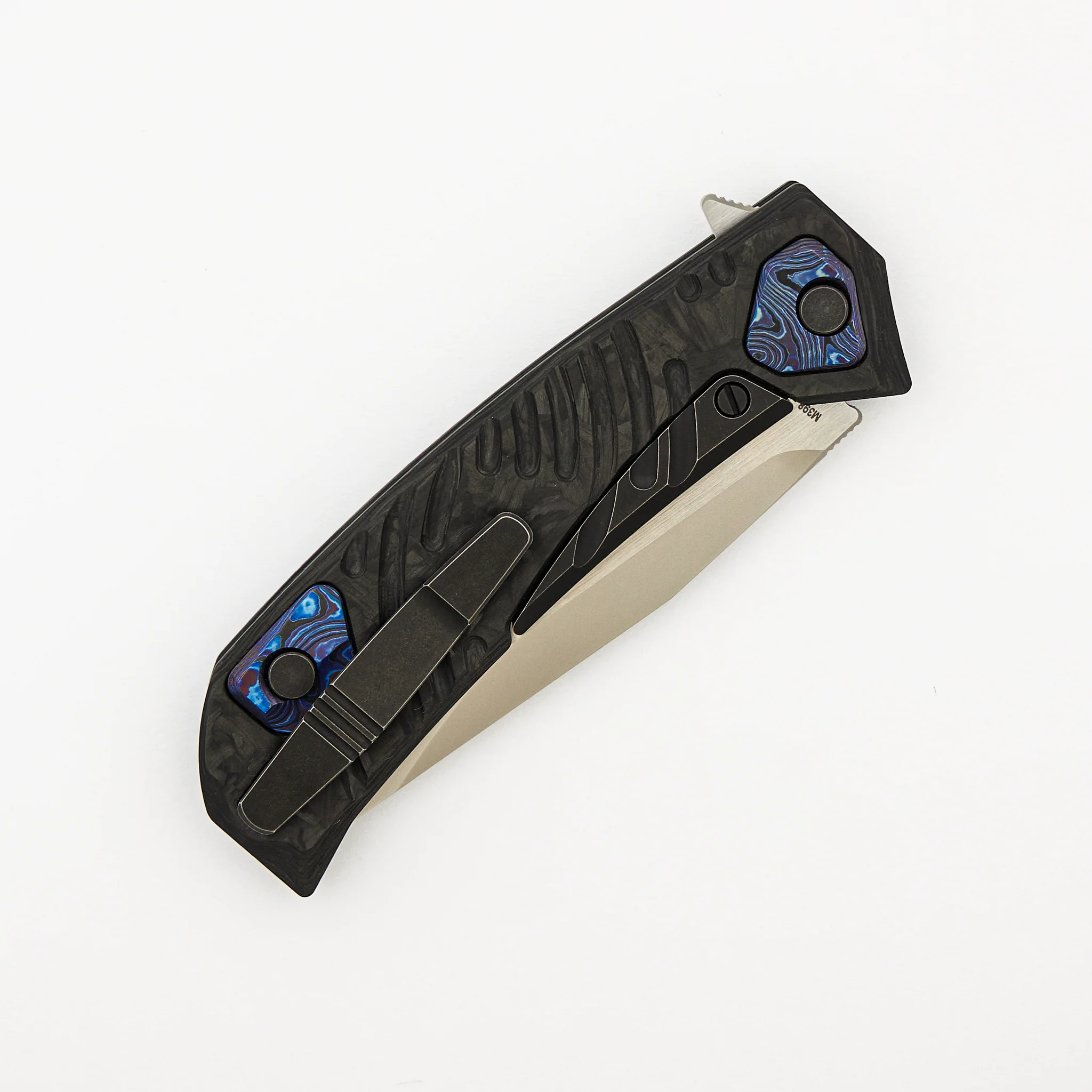 Ummu Dalawa - Carbon Fiber/ZircuTi Handle - M398 Blade - (Aleksey Konygin Design) - Image 4