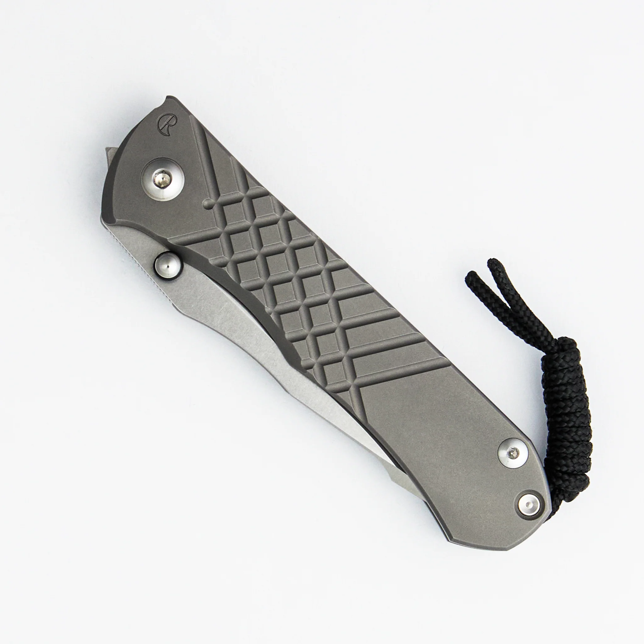 Umnumzaan - Drop Point CPM MagnaCut Blade - Glass Blasted - Titanium Handle - Image 3