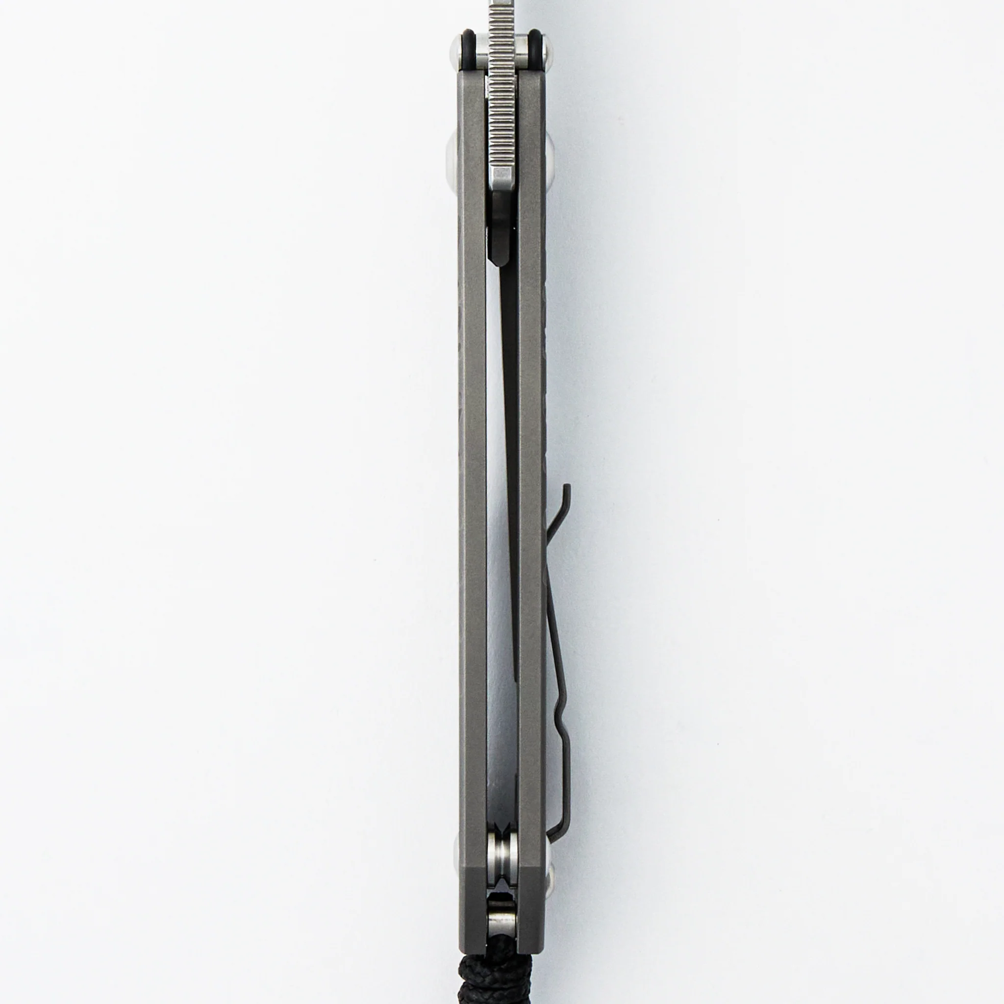 Umnumzaan - Drop Point CPM MagnaCut Blade - Glass Blasted - Titanium Handle - Image 7