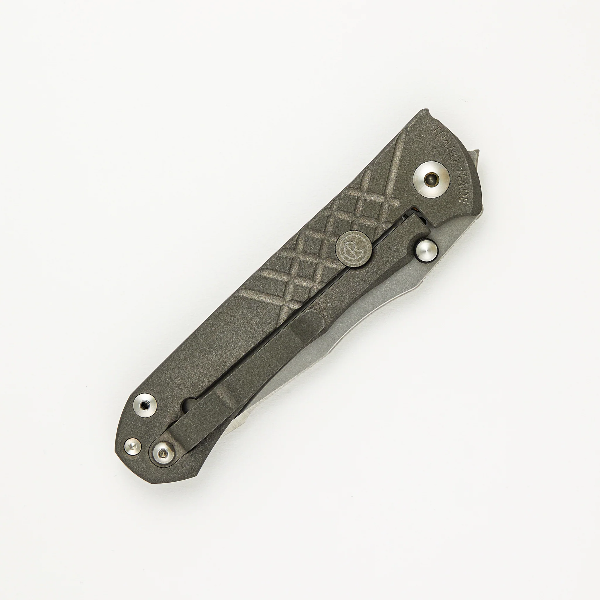 Umnumzaan - Drop Point CPM S45VN Blade - Titanium Handle - Image 4