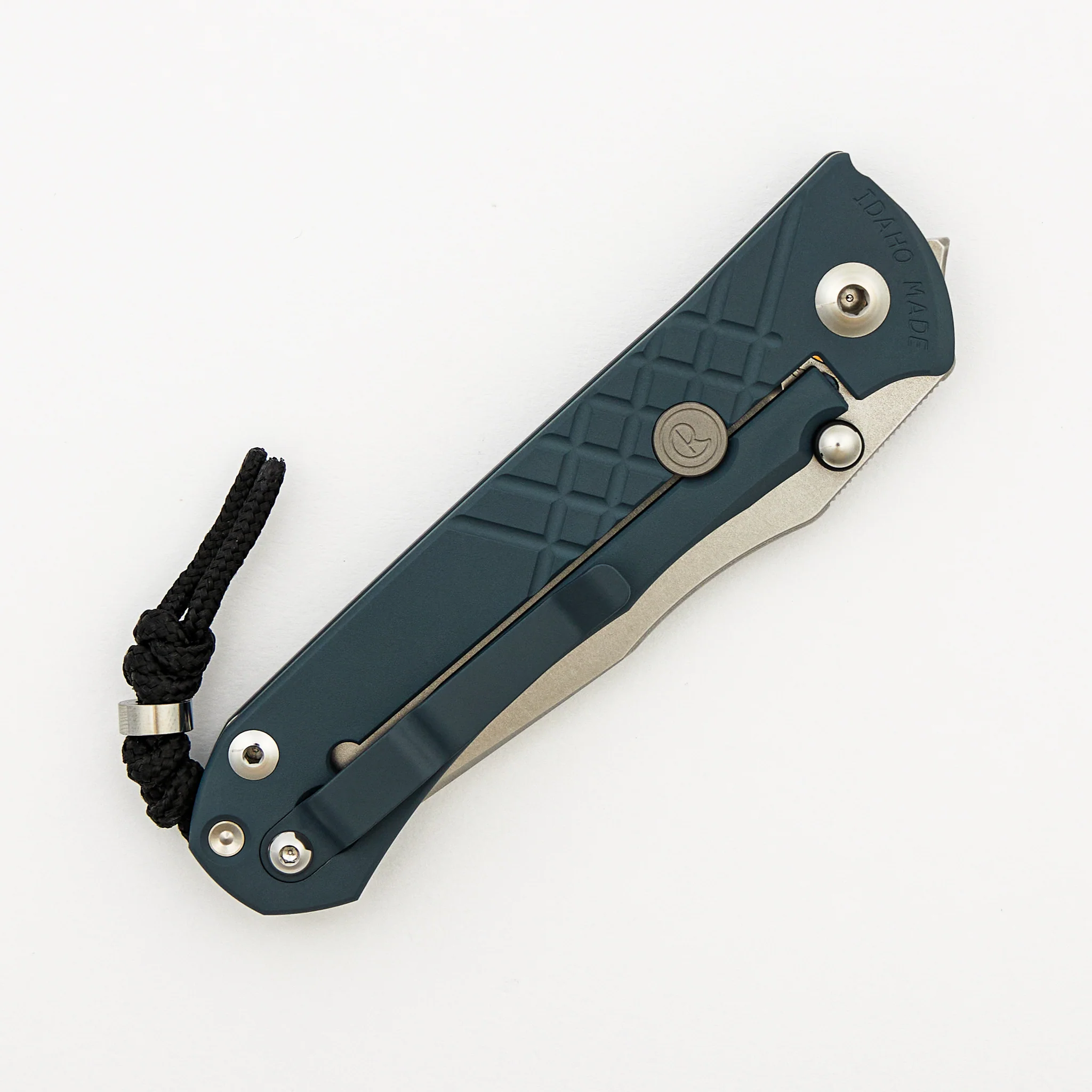 Umnumzaan - Tanto CPM MagnaCut Blade - Cold War Grey Cerakote - Knotted Lanyard W/ Bead - Image 4