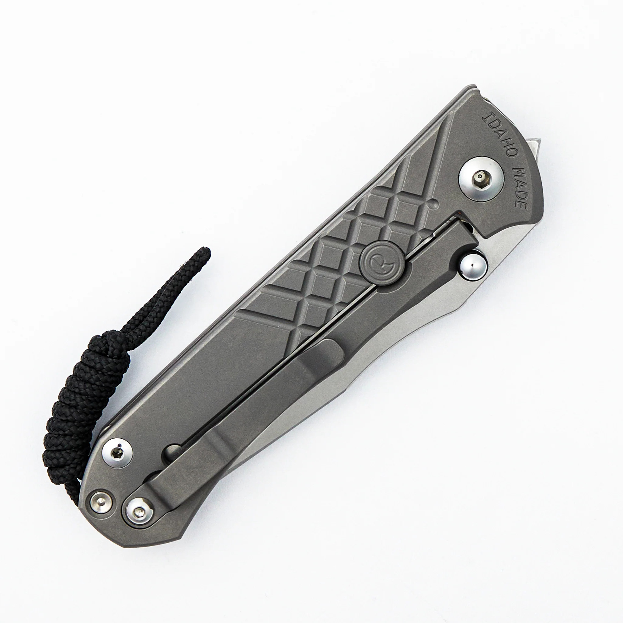 Umnumzaan - Tanto CPM MagnaCut Blade - Glass Blasted - Titanium Handle - Image 4