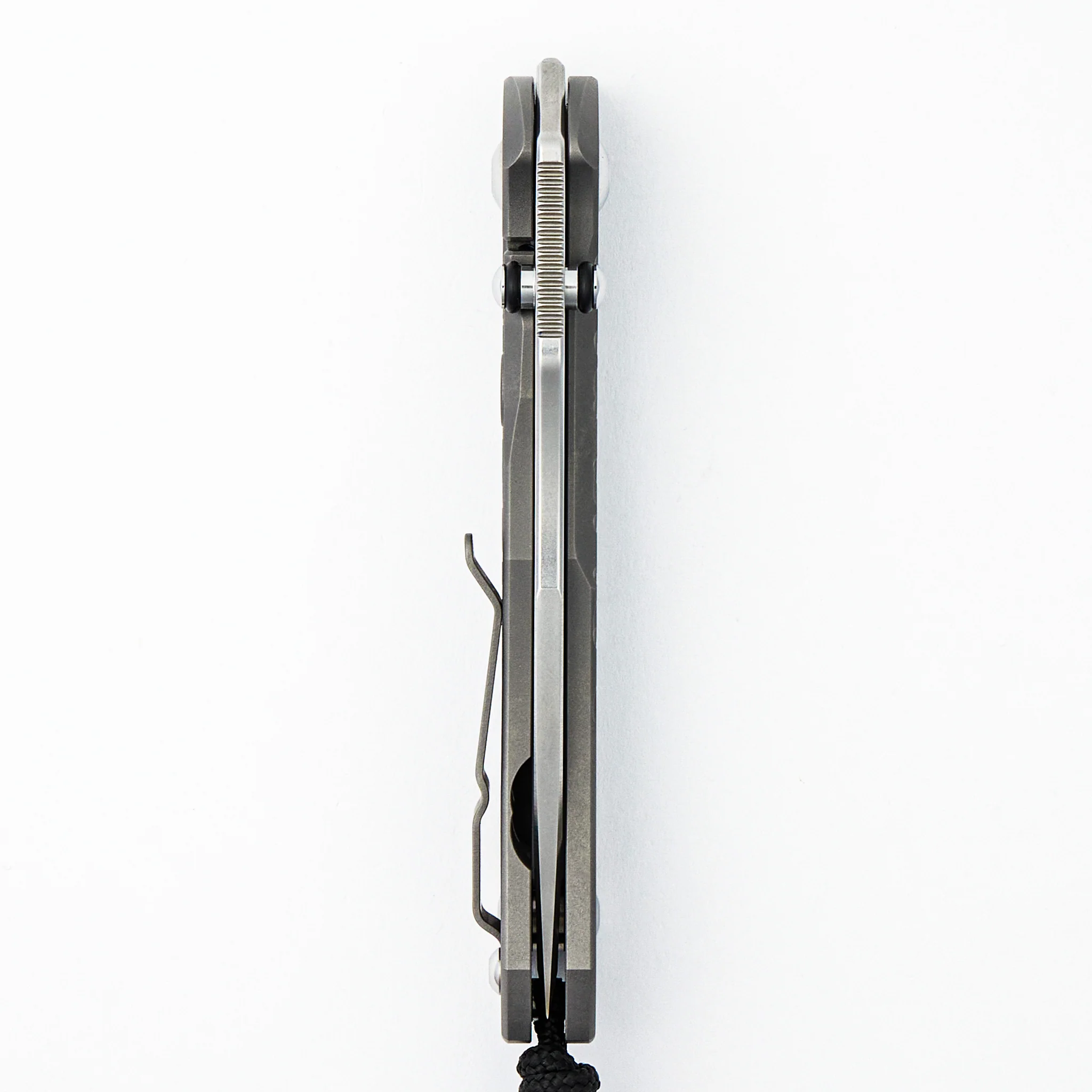 Umnumzaan - Tanto CPM MagnaCut Blade - Glass Blasted - Titanium Handle - Image 5