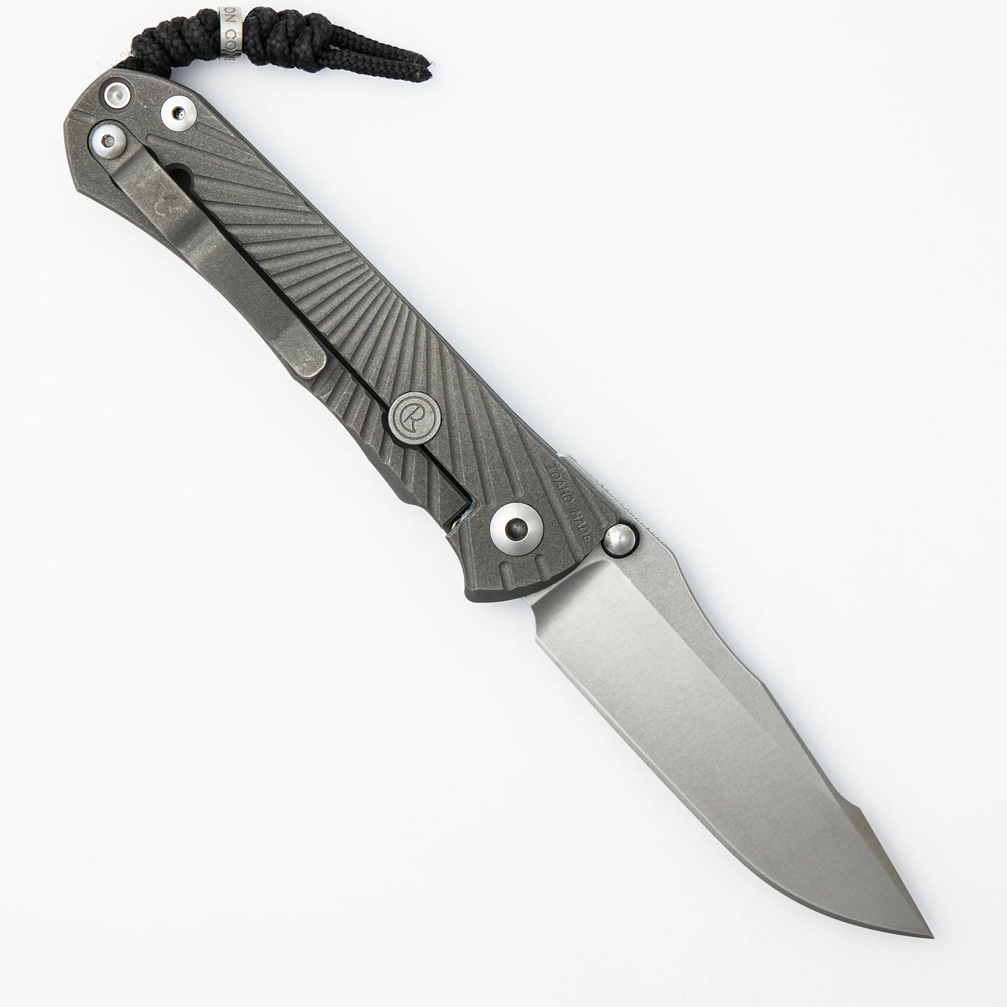 Umnumzaan Wilson Combat - Drop Point S35VN Blade - Titanium Handle - Image 2