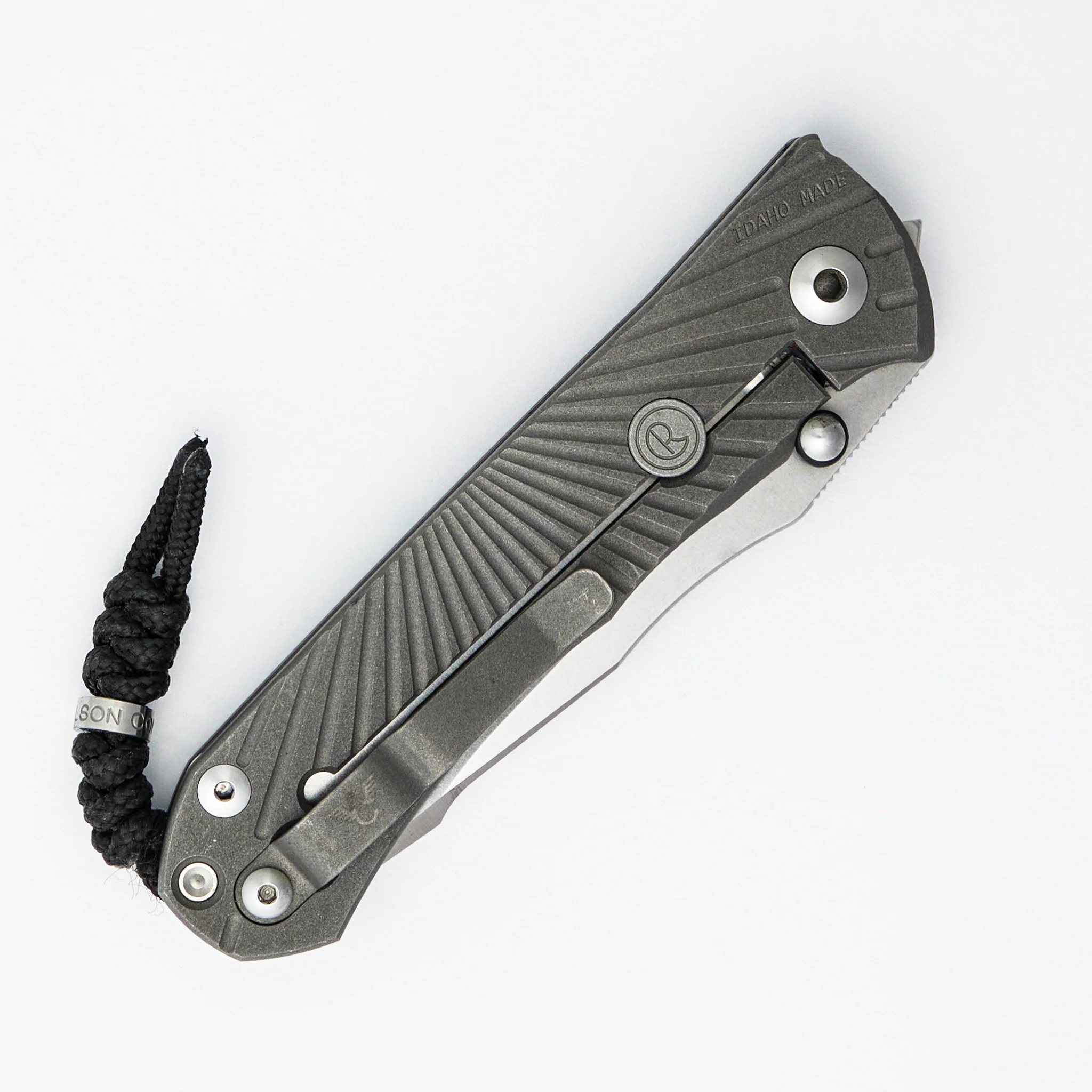 Umnumzaan Wilson Combat - Drop Point S35VN Blade - Titanium Handle - Image 4