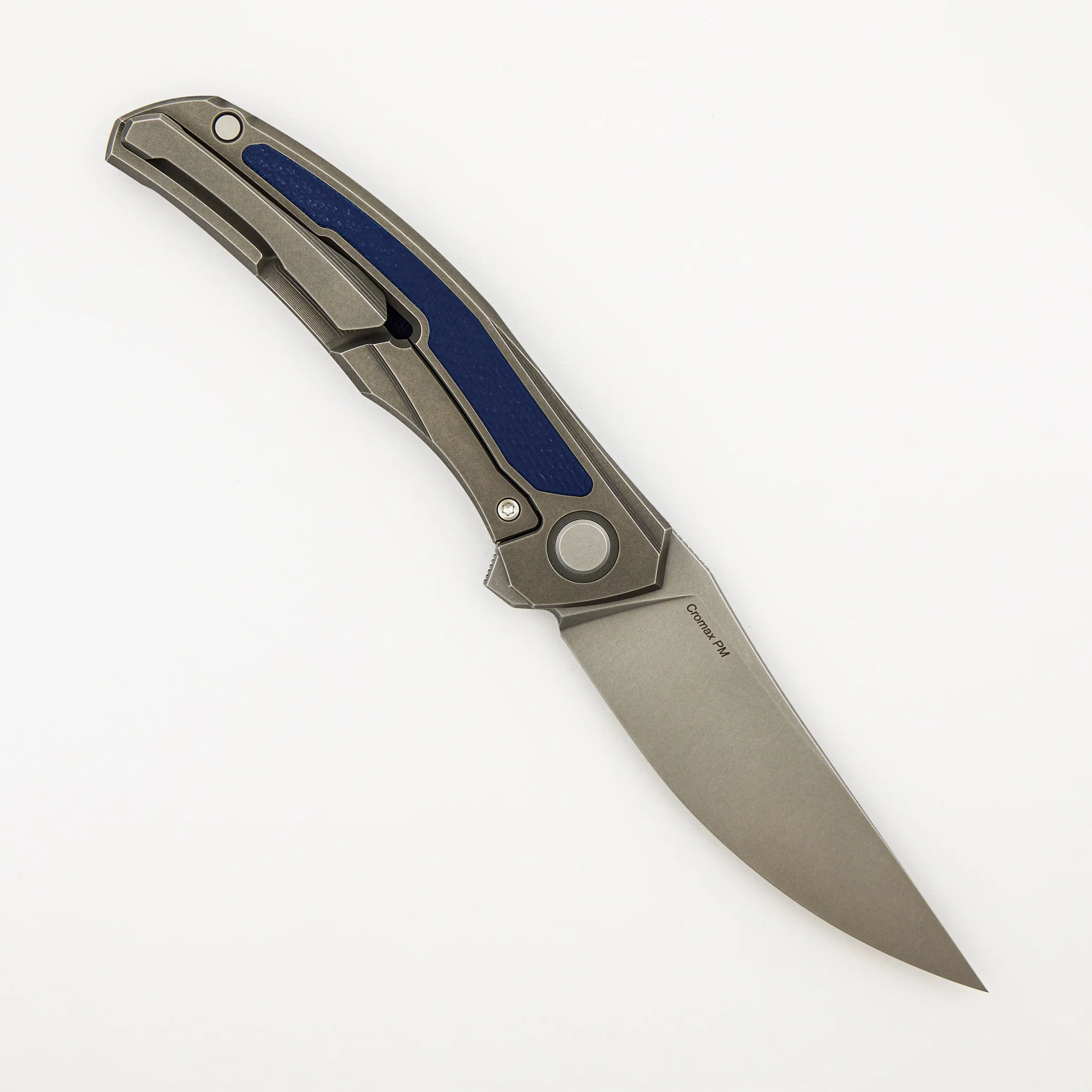 Ursus Quantium - Cromax PM Blade - Dark Blue G10 Handle - MRBS - Image 2