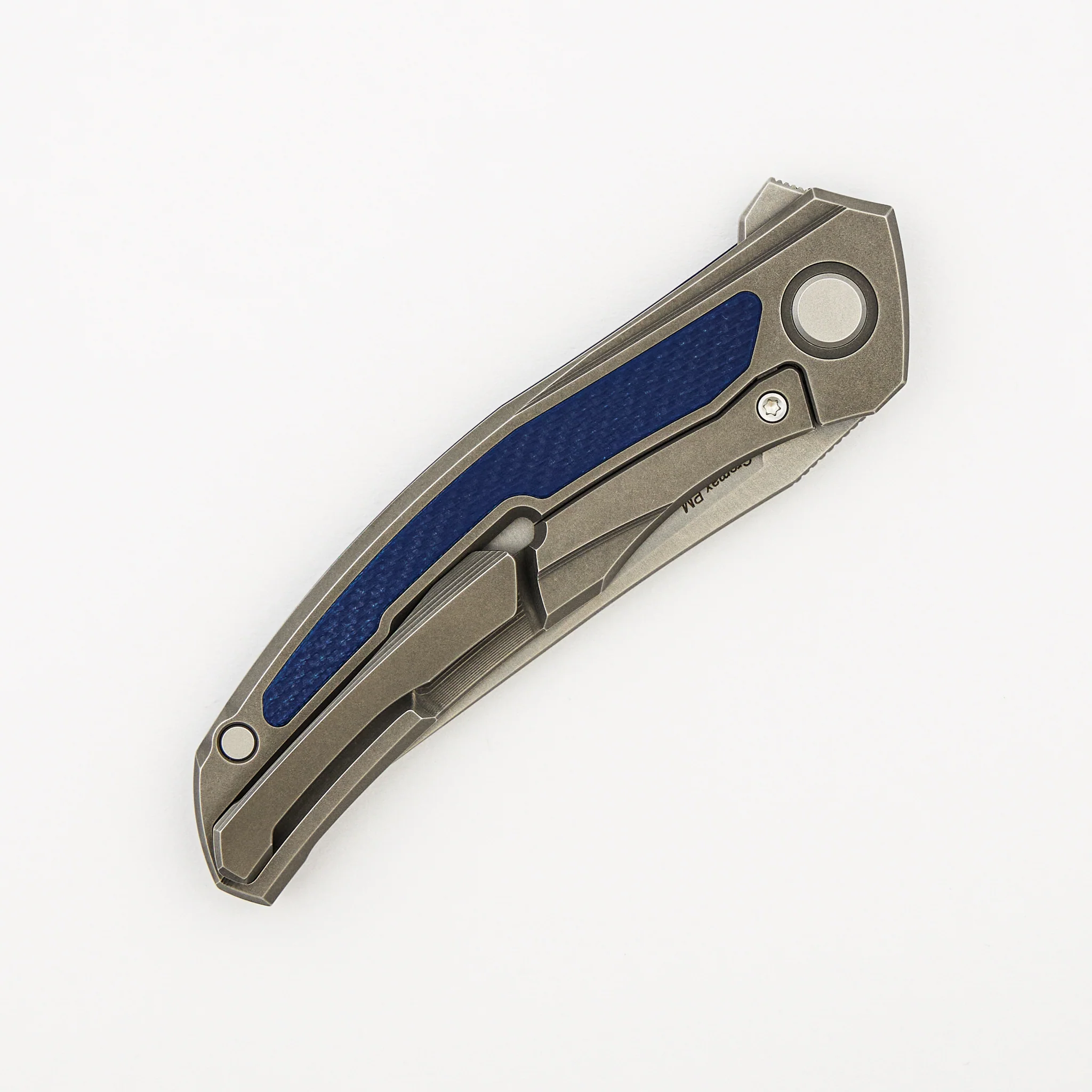 Ursus Quantium - Cromax PM Blade - Dark Blue G10 Handle - MRBS - Image 4