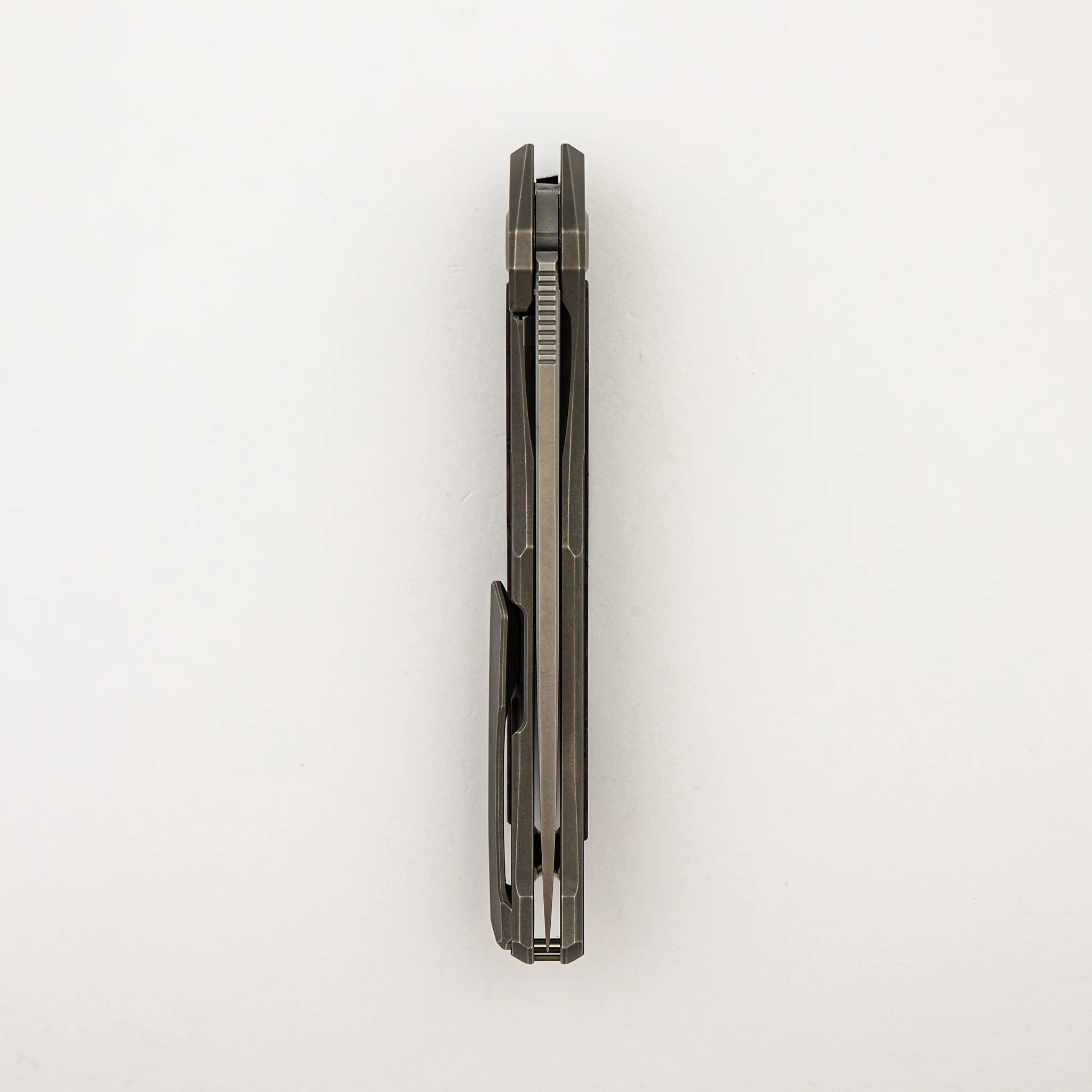 Ursus Quantum - Cromax PM Blade - Titanium Handle - Red Ash Wood Inlay - MRBS - Image 12