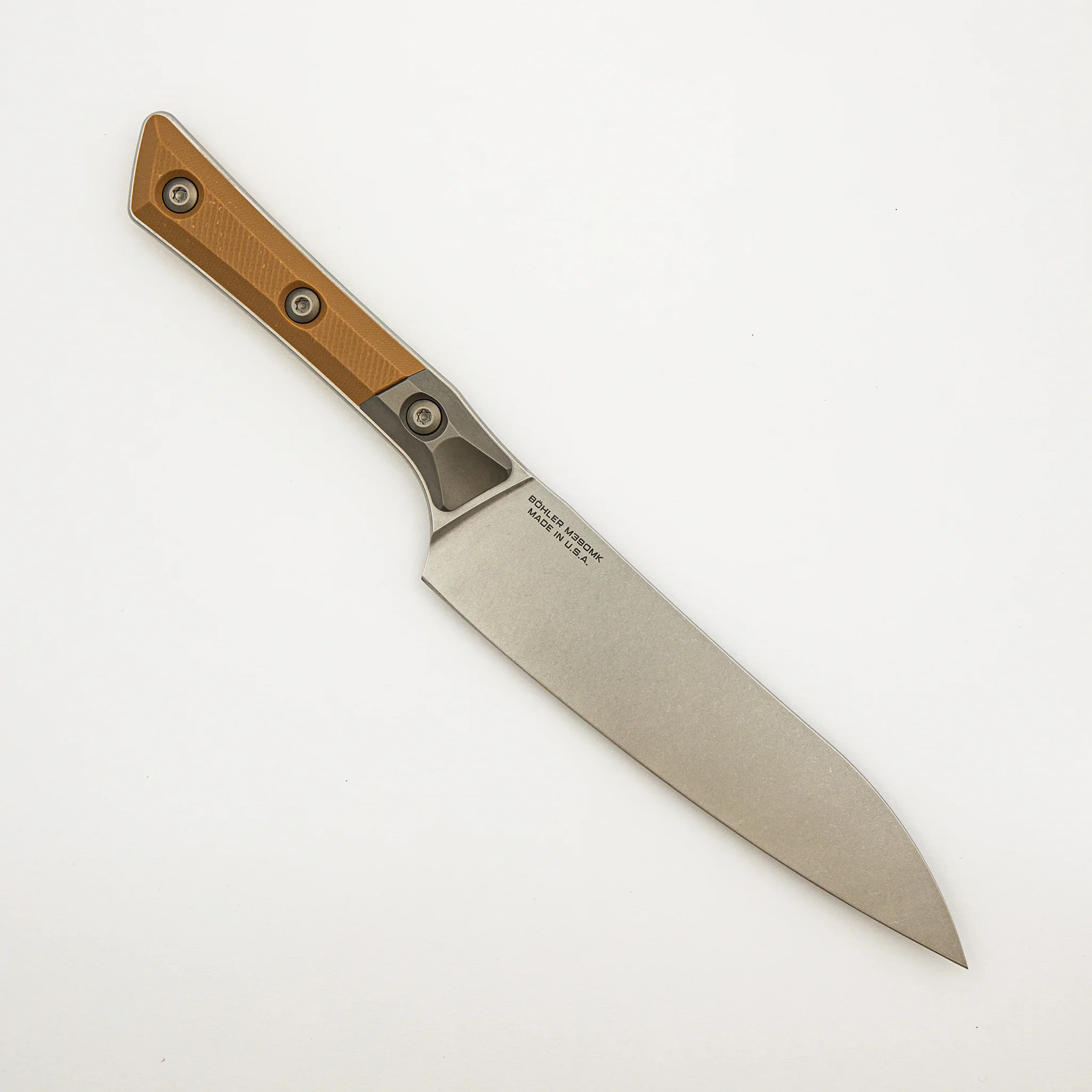 Utility - G10 Coyote Tan - Bead Blast Bolster - Stonewash Standard - 3400B-10 CE - Image 2