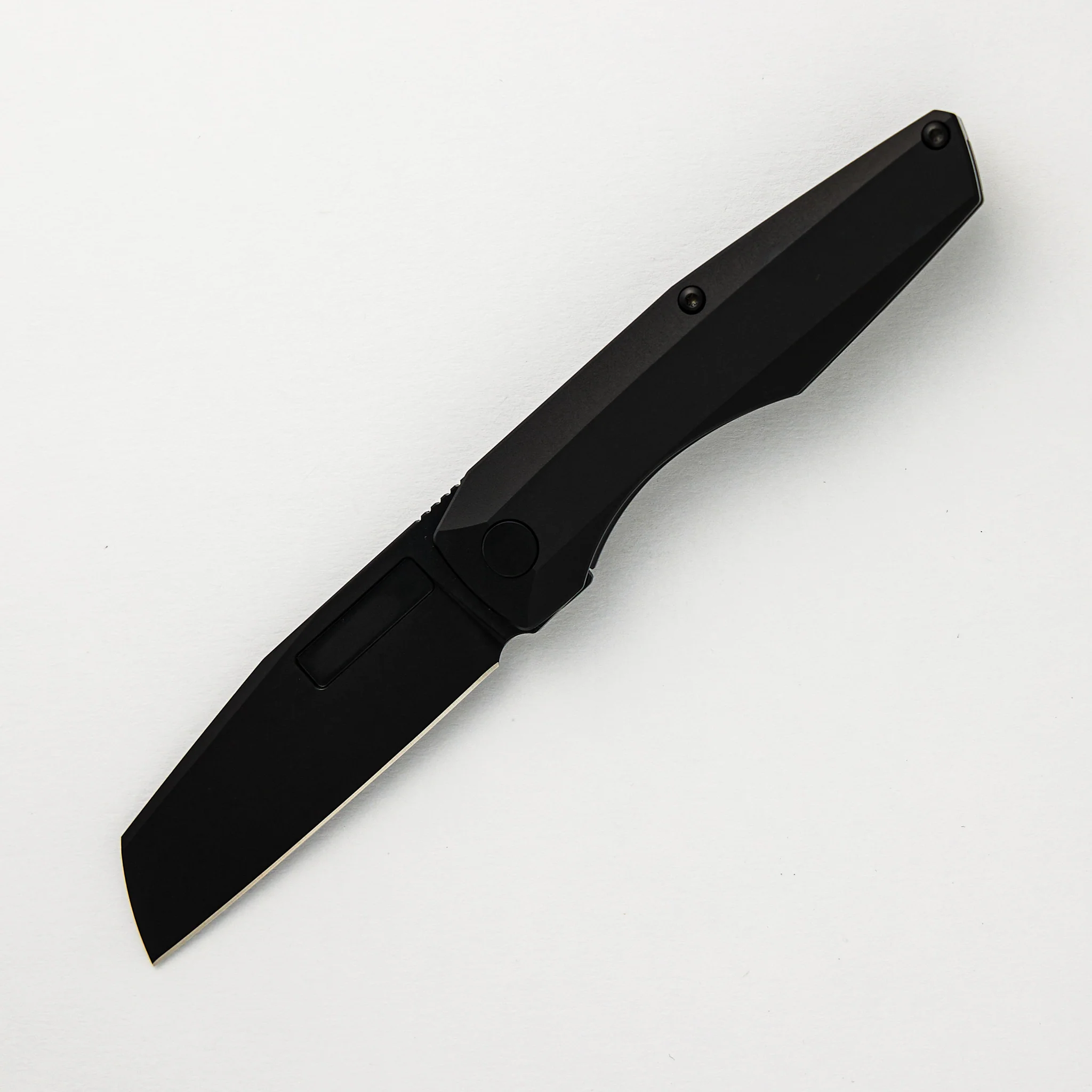Axon Frame Lock Mini DLC M390 Sheepsfoot Blade DLC Titanium Handle