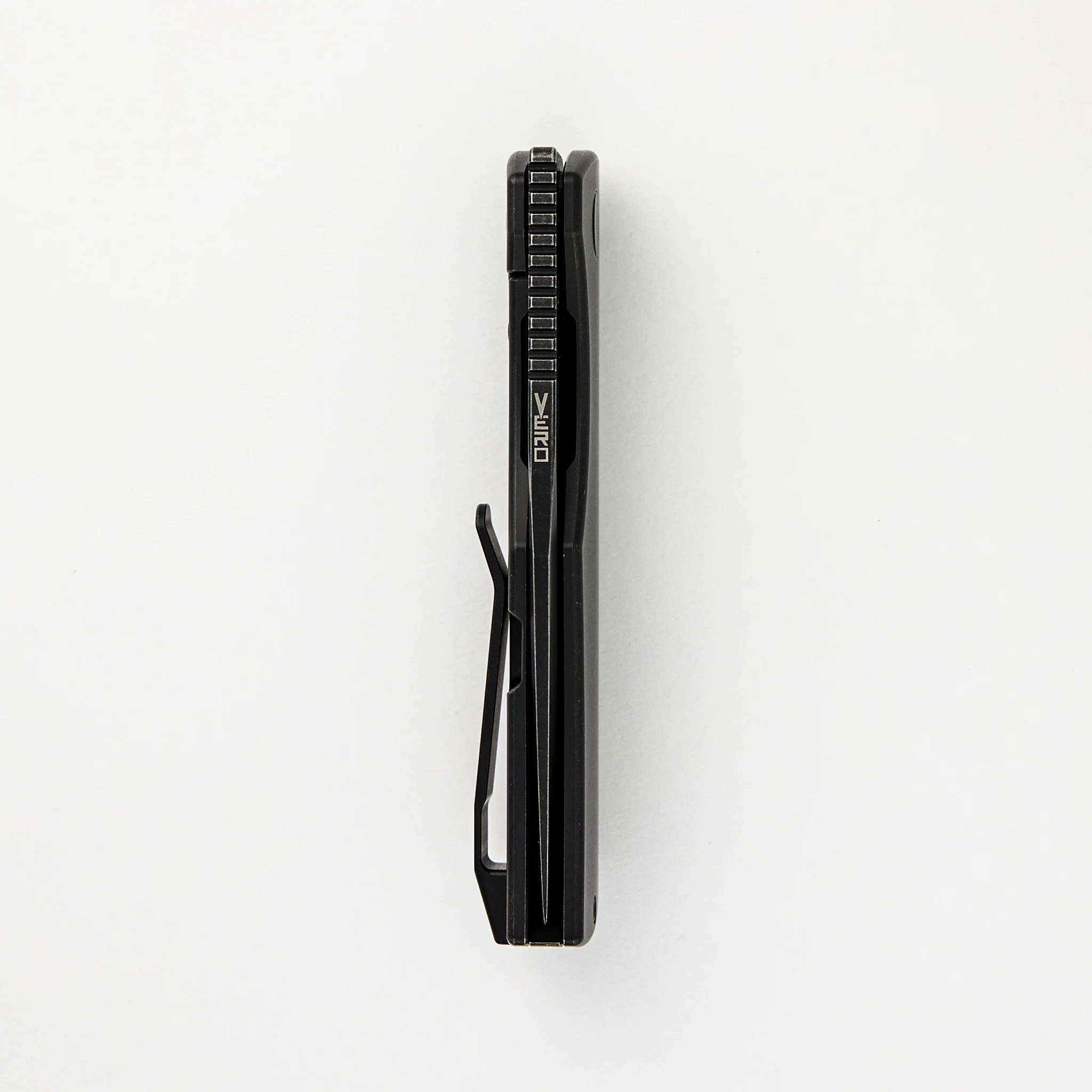 Nova Blackwash Drop Point CPM Magnacut Blade Blackwash Titanium Handle Frame Lock - Image 5