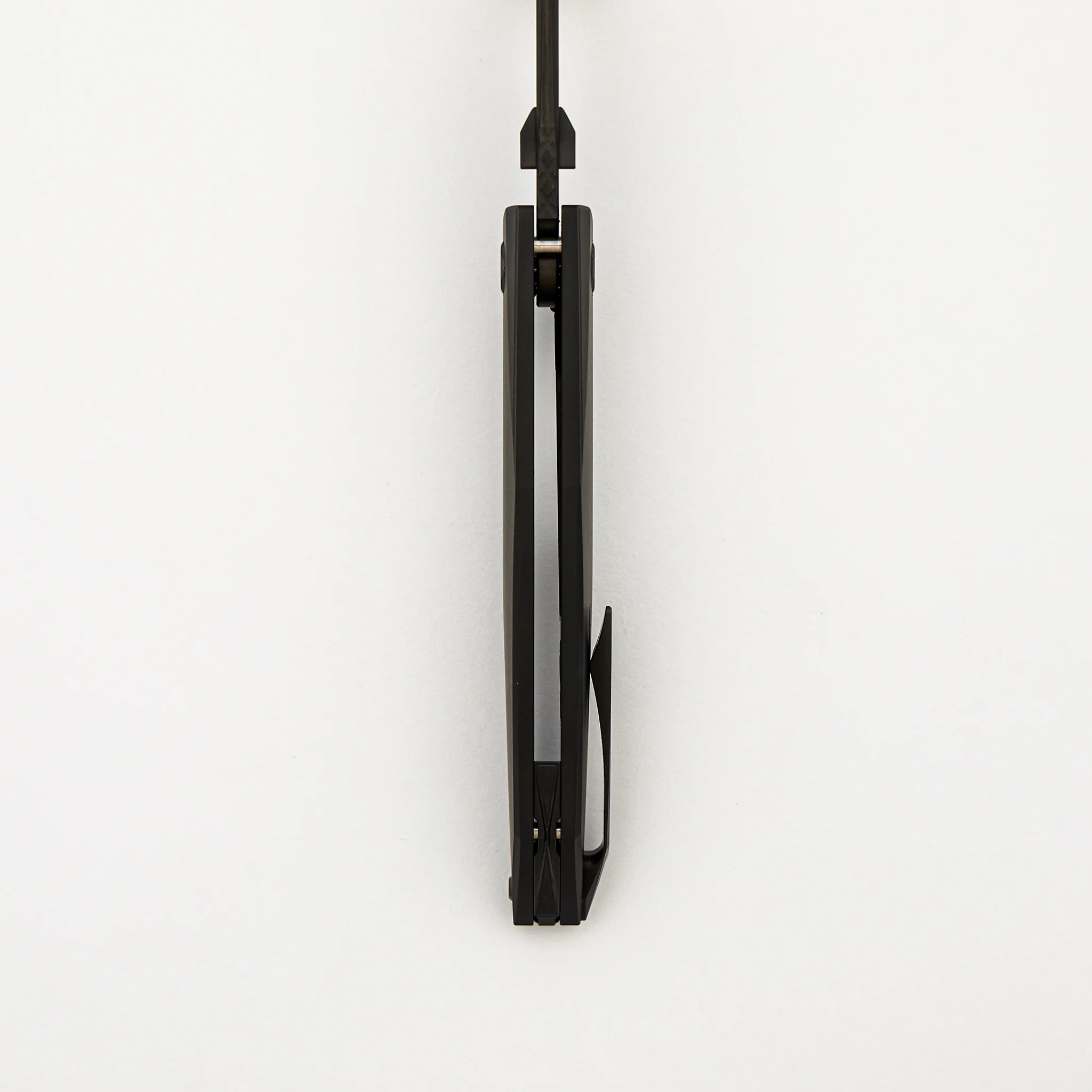 Xenon - Smooth Matte DLC Titanium Handle - DLC Burnished W/ Polished Flats M390 Blade - Image 7