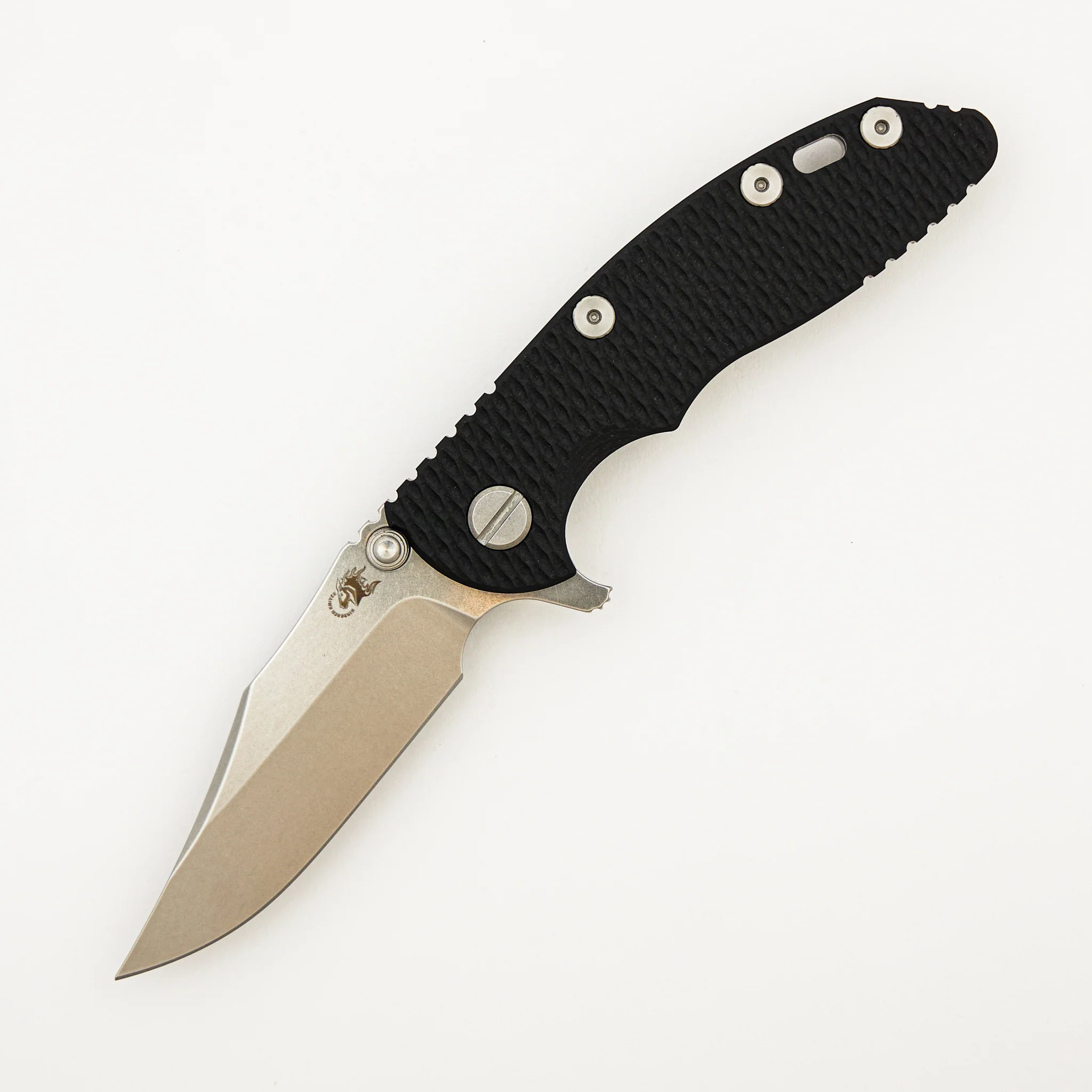 XM-18 3.0" - Bowie CPM-20CV Blade - Tri-Way - Stonewash - Black G10