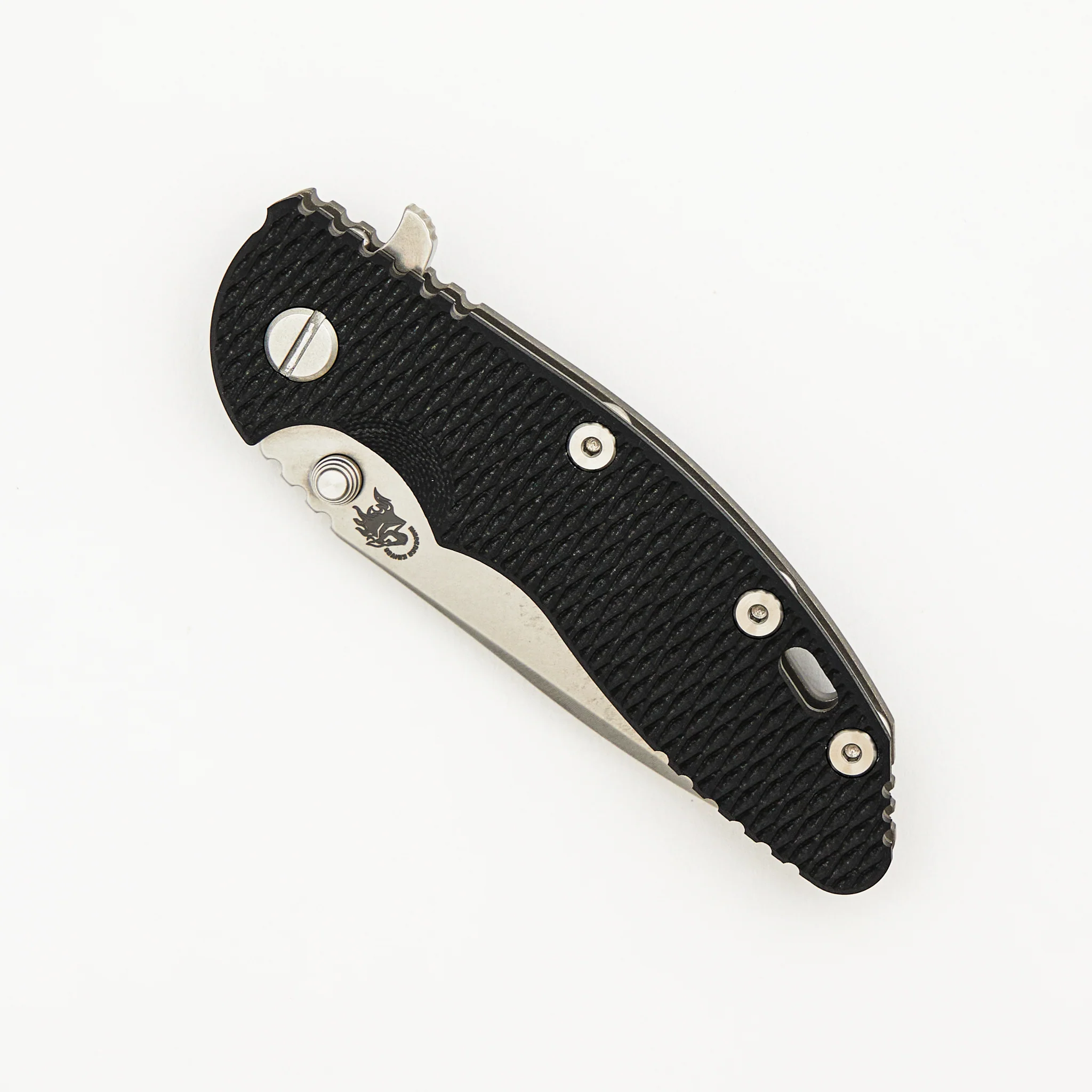 XM-18 3.25" - Spanto Stonewash MagnaCut Blade - Tri-Way - Working Finish - Black G10 - Image 3