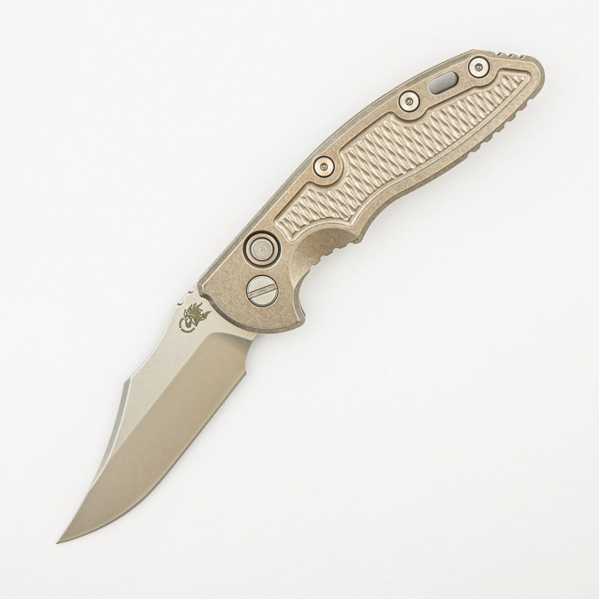 XM-18 3.5″ – Auto – Bowie S45VN Blade – Stonewash