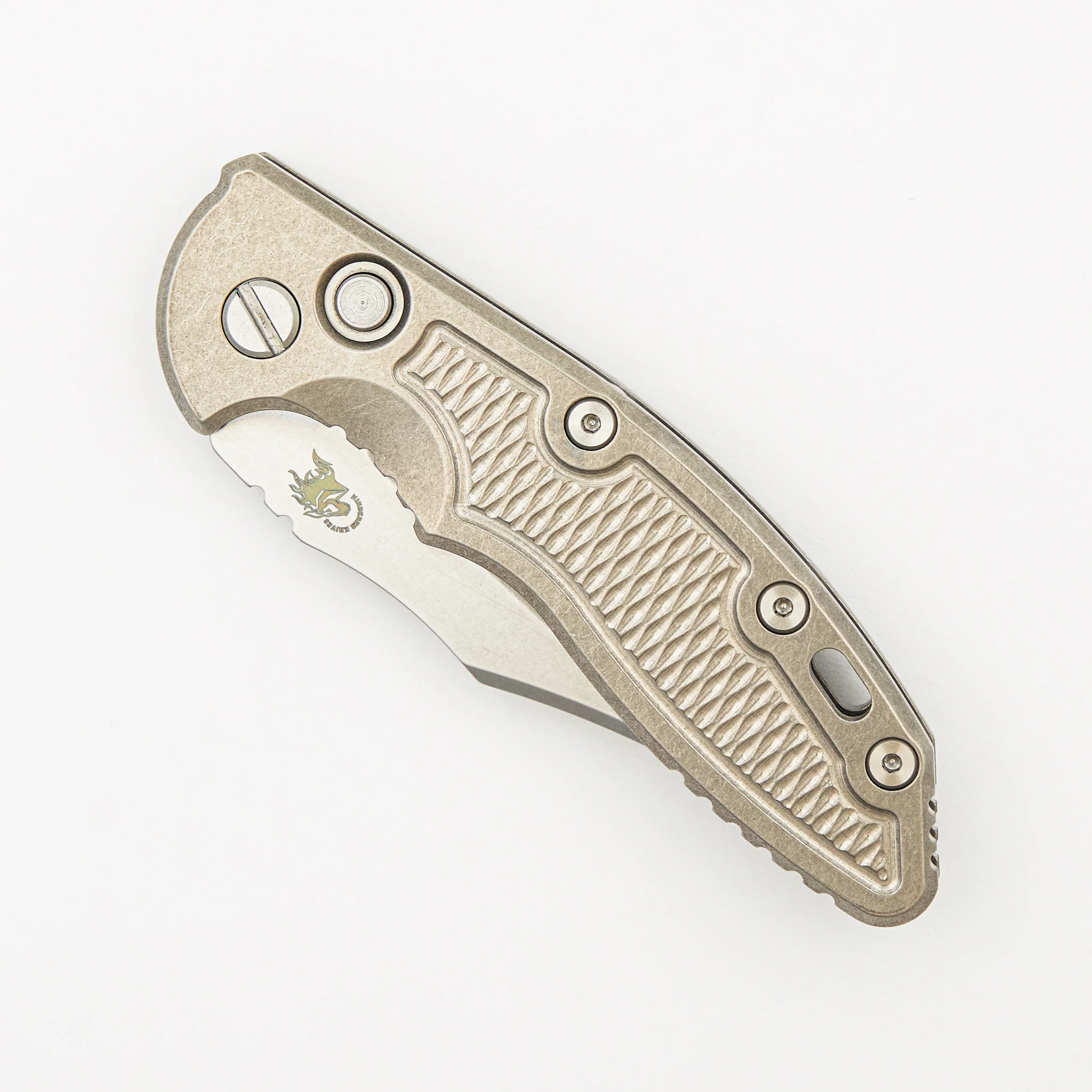 XM-18 3.5″ – Auto – Bowie S45VN Blade – Stonewash - Image 3