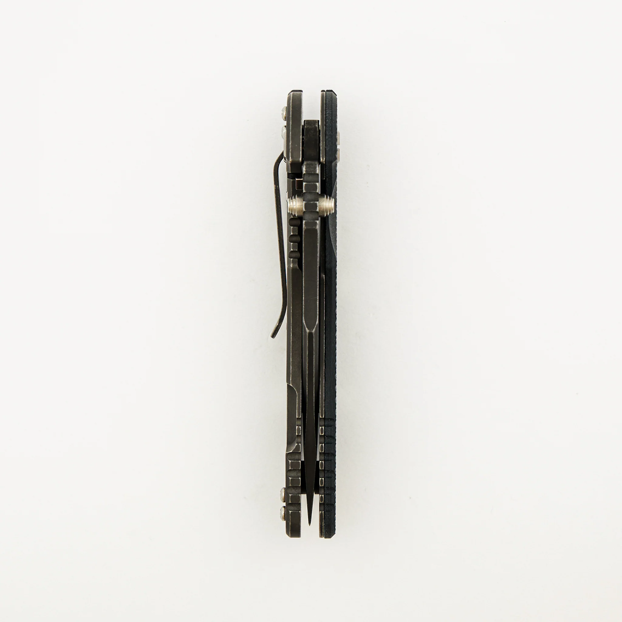 XM-18 3.5" - Bowie - Tri-Way - Battle Black - Dark Green/Black G10 - Image 5
