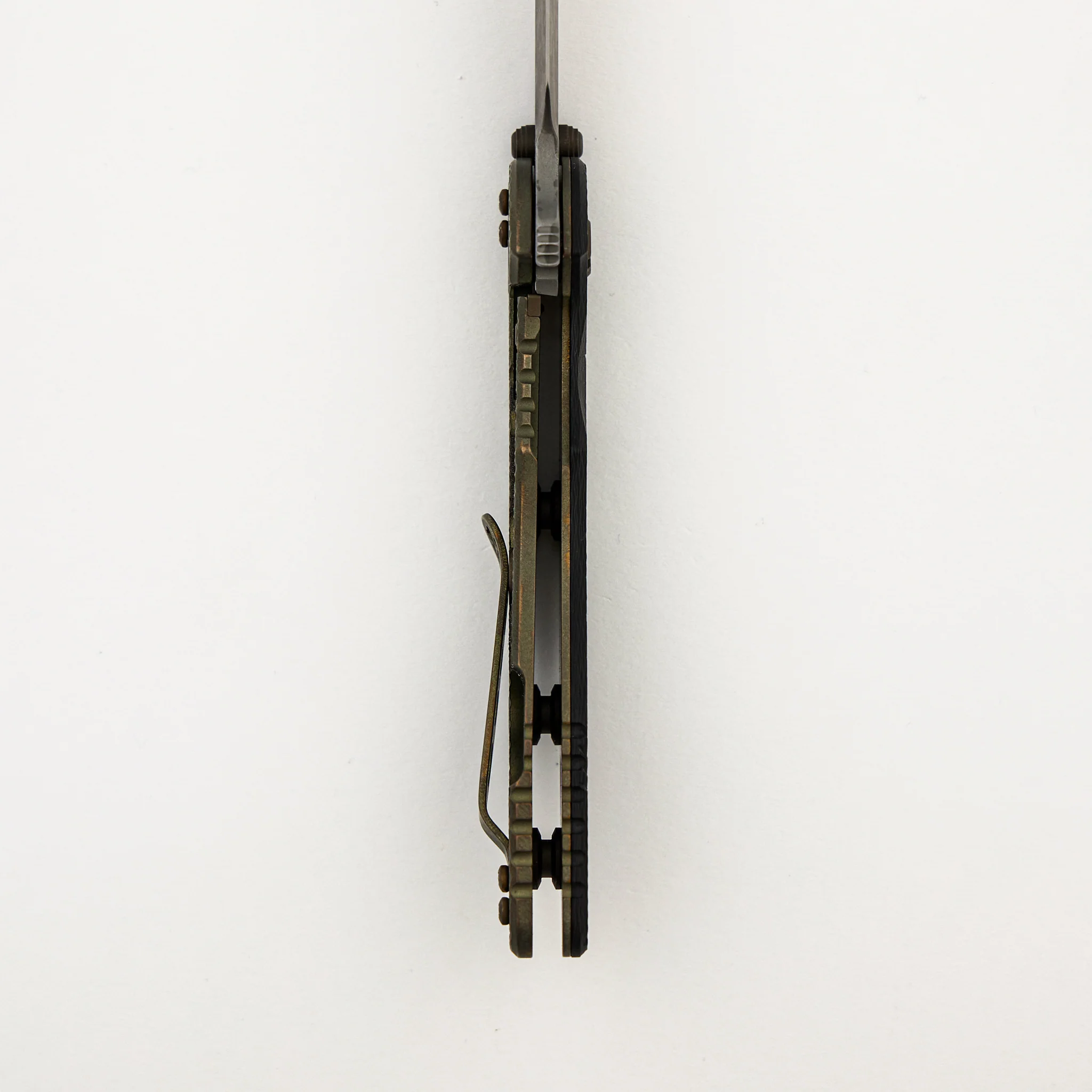 XM-18 3.5" - MagnaCut Skinny Slicer Tri-Way Battle Hound Textured Lockside Textured Carbon Fiber - Image 6