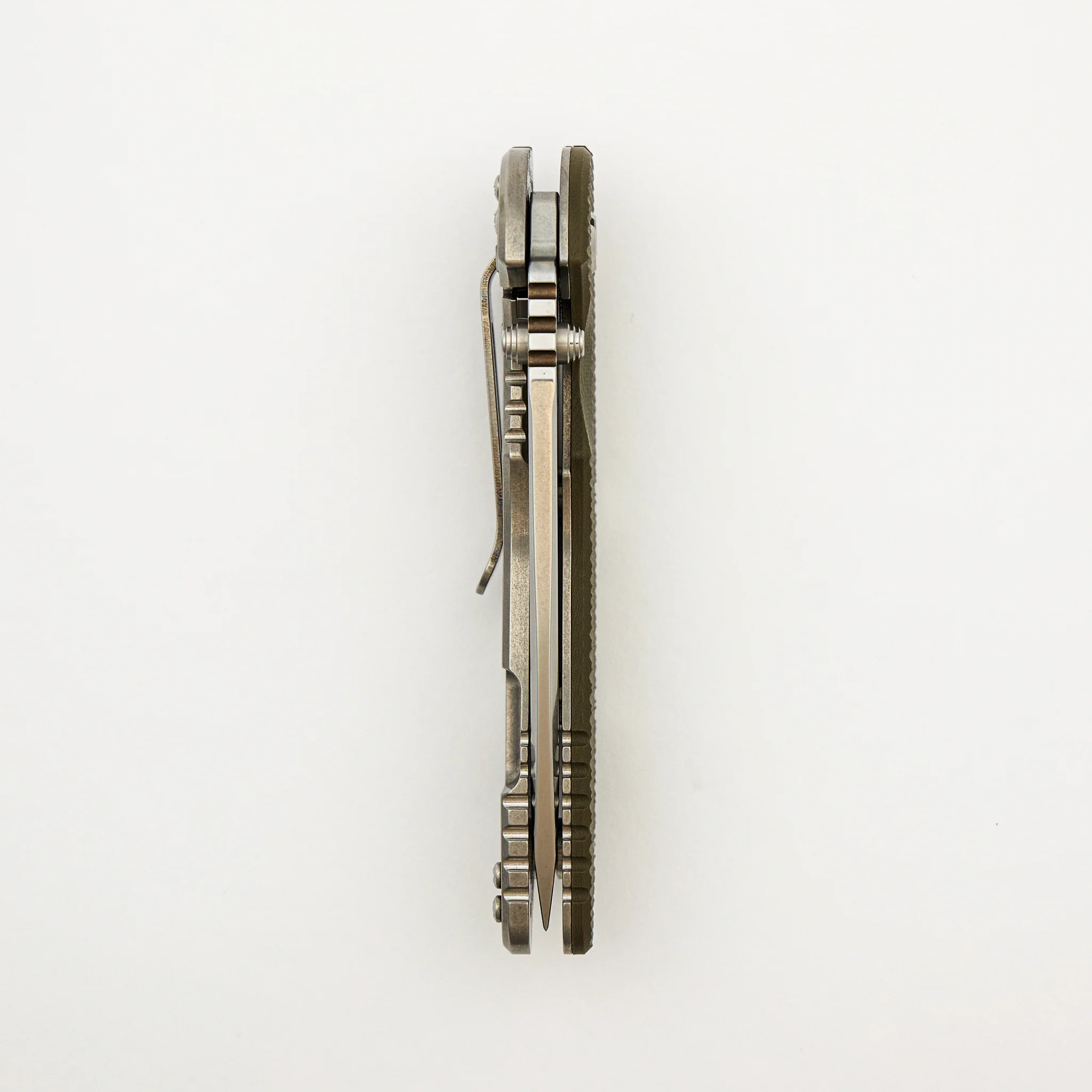 XM-18 3.5" - Recurve - Tri-Way - Stonewash - OD Green G10 - Image 5