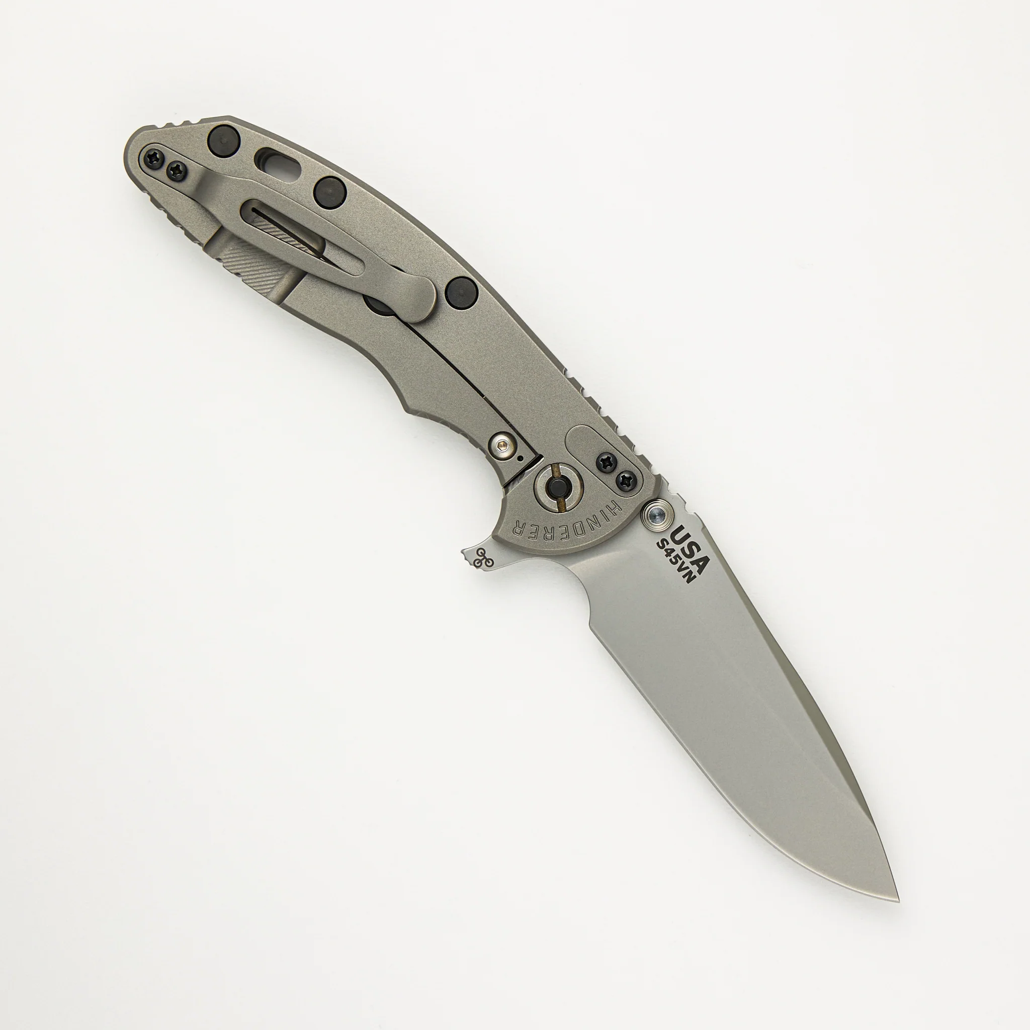 XM-18 3.5" - S45VN Spearpoint - Tri-Way - Bead Blasted - Black Hardware - Image 2