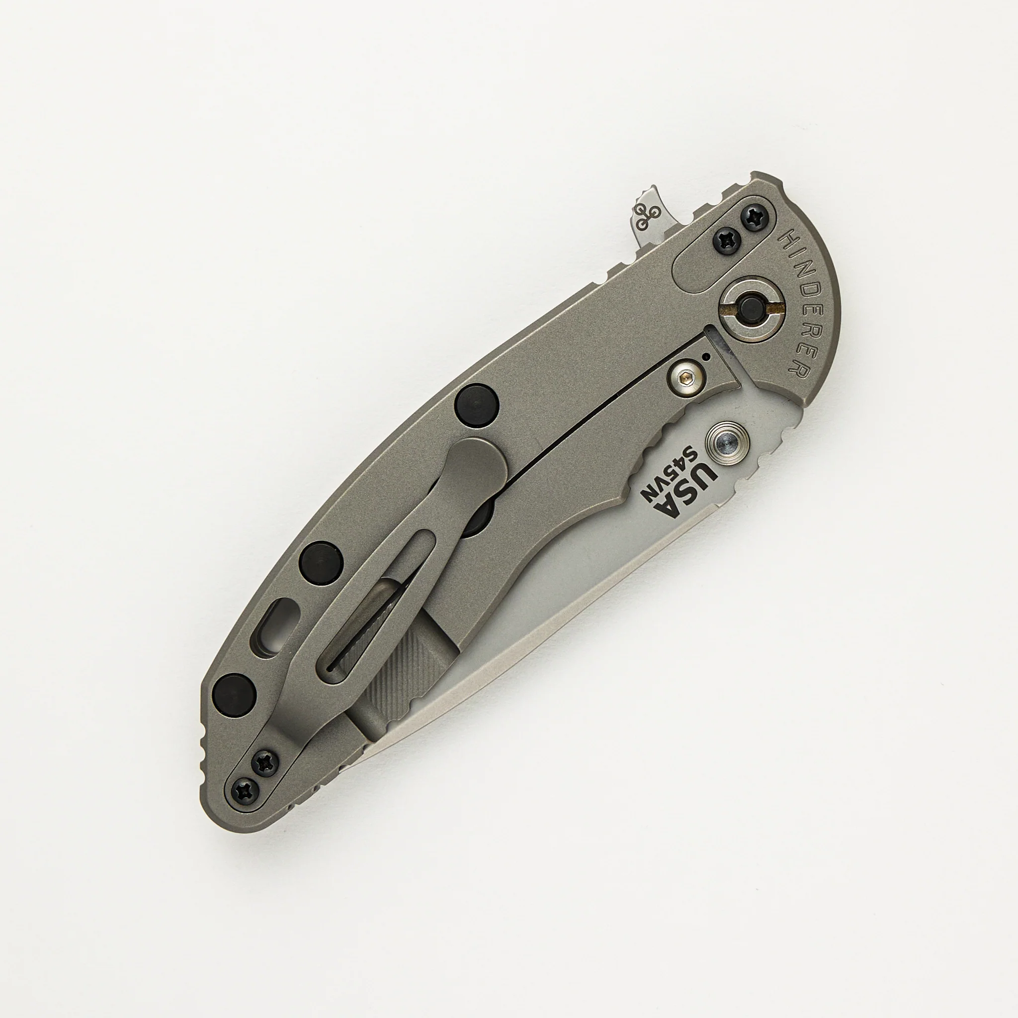 XM-18 3.5" - S45VN Spearpoint - Tri-Way - Bead Blasted - Black Hardware - Image 4