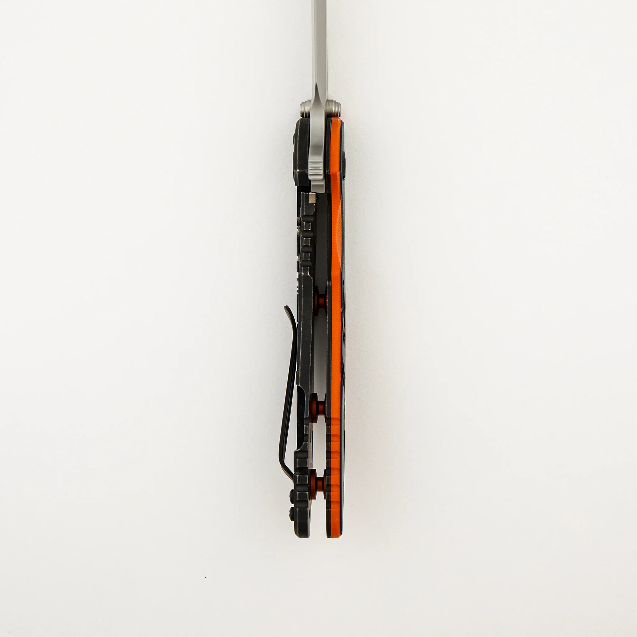 XM-18 3.5" - Sheepsfoot - Tri-Way - Battle Black - Bead Blast S45VN Blade - Halloween G10 - Image 6