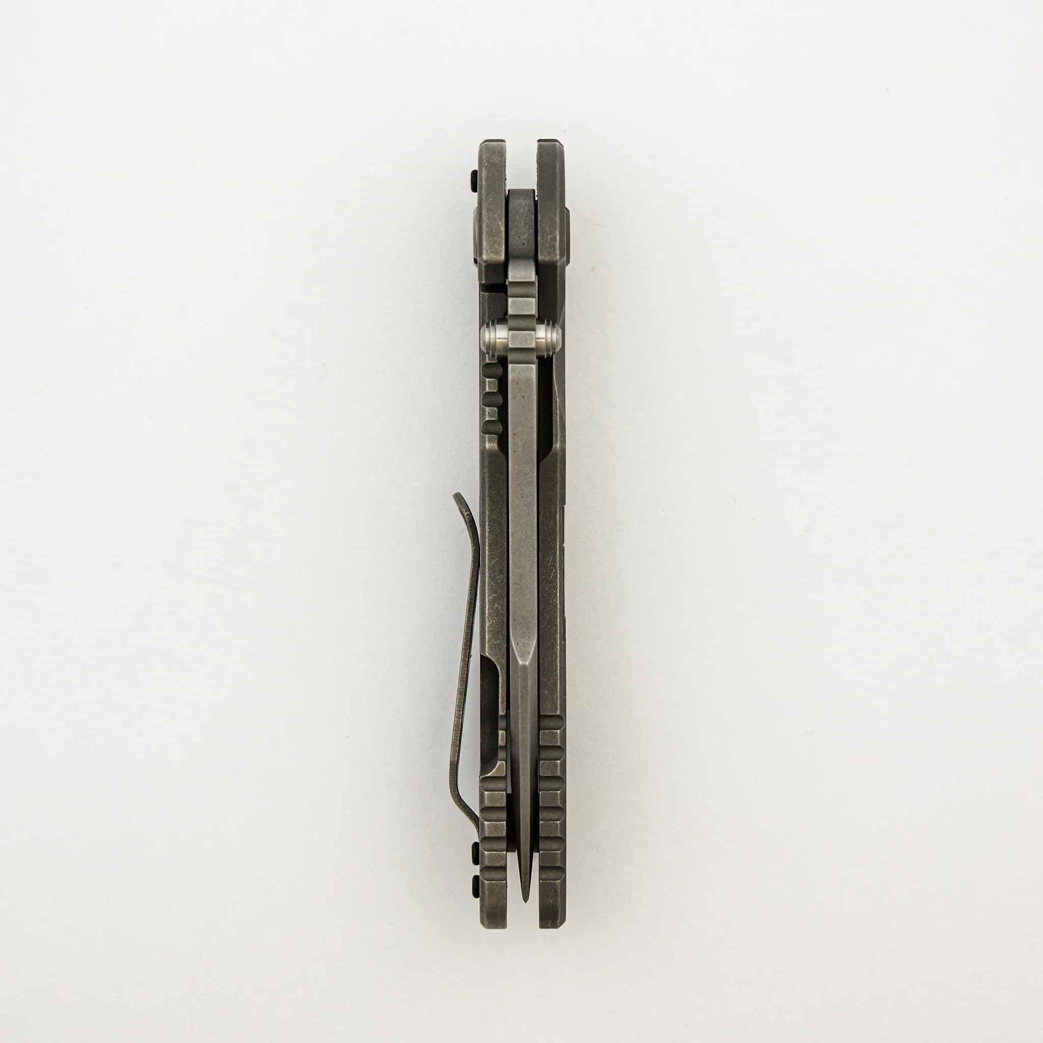 XM-18 3.5" - Signature Series - Harpoon M390 - Teflon Washers - Working Finish - Titanium #23 - Image 5