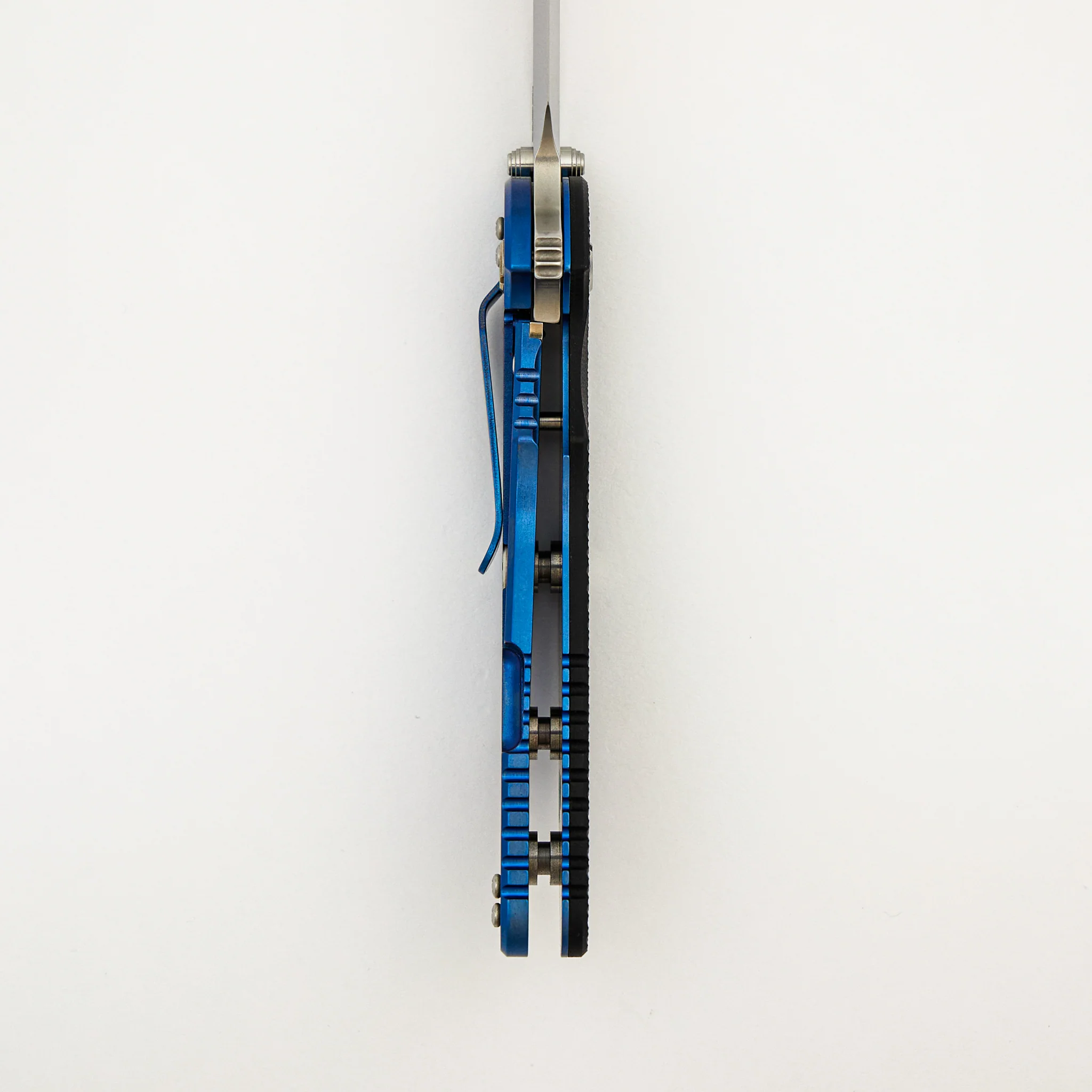XM-24 4.0″ – S45VN Harpoon Spanto - Tri-Way - Stonewash Blue - Black G10 - Image 6