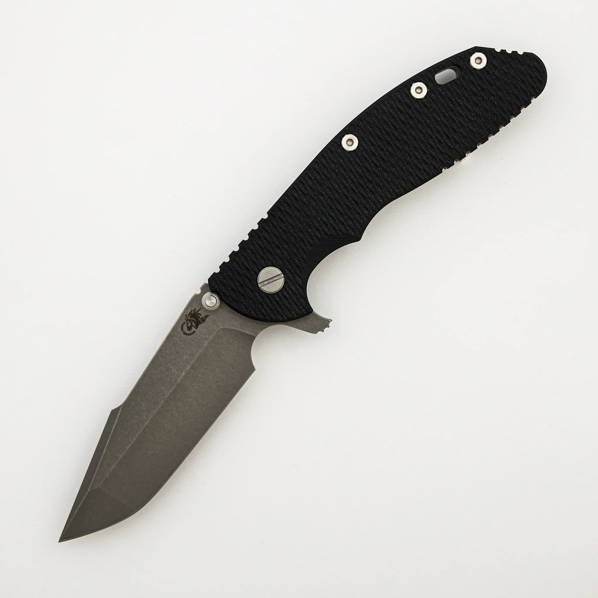 XM-24 4.0″ – S45VN Harpoon Spanto - Tri-Way - Working Finish - Black G10