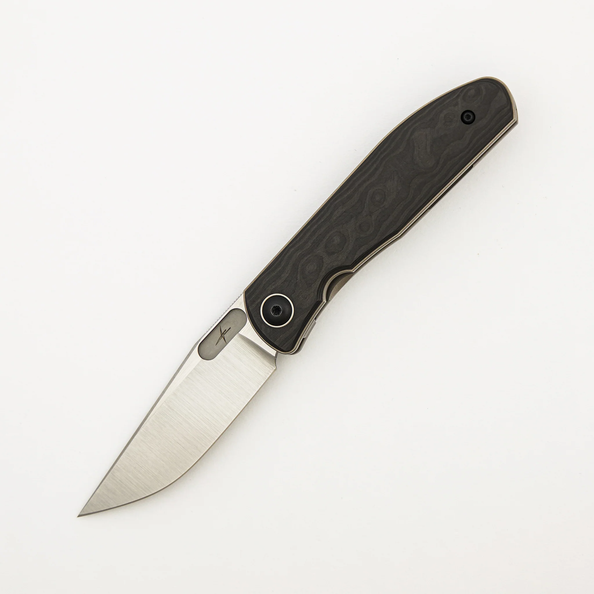 Xyro Mini - M390 Blade - Carbon Fiber Handle (Gareth Bull Design)